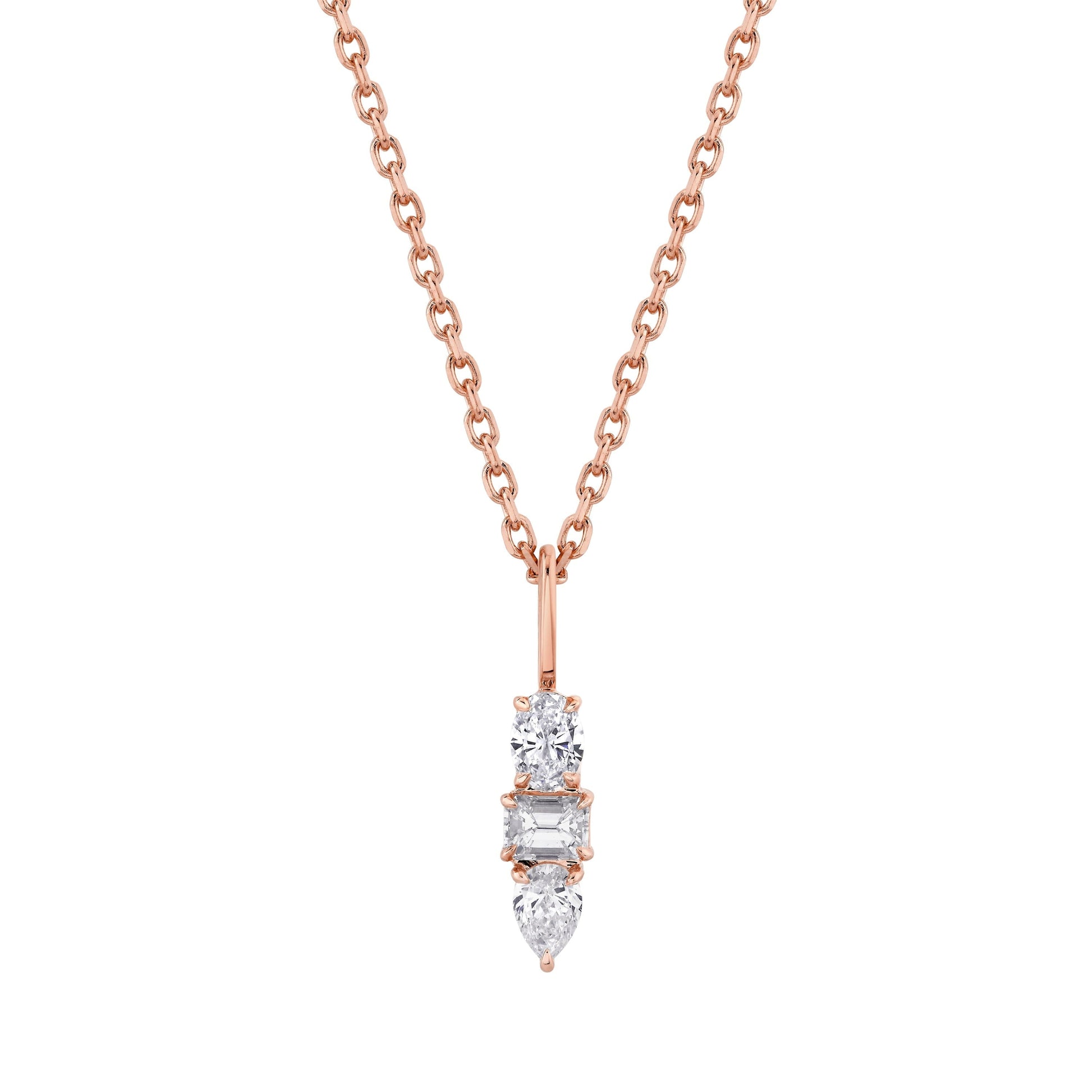 Montage 3 Drop Pendant Necklace