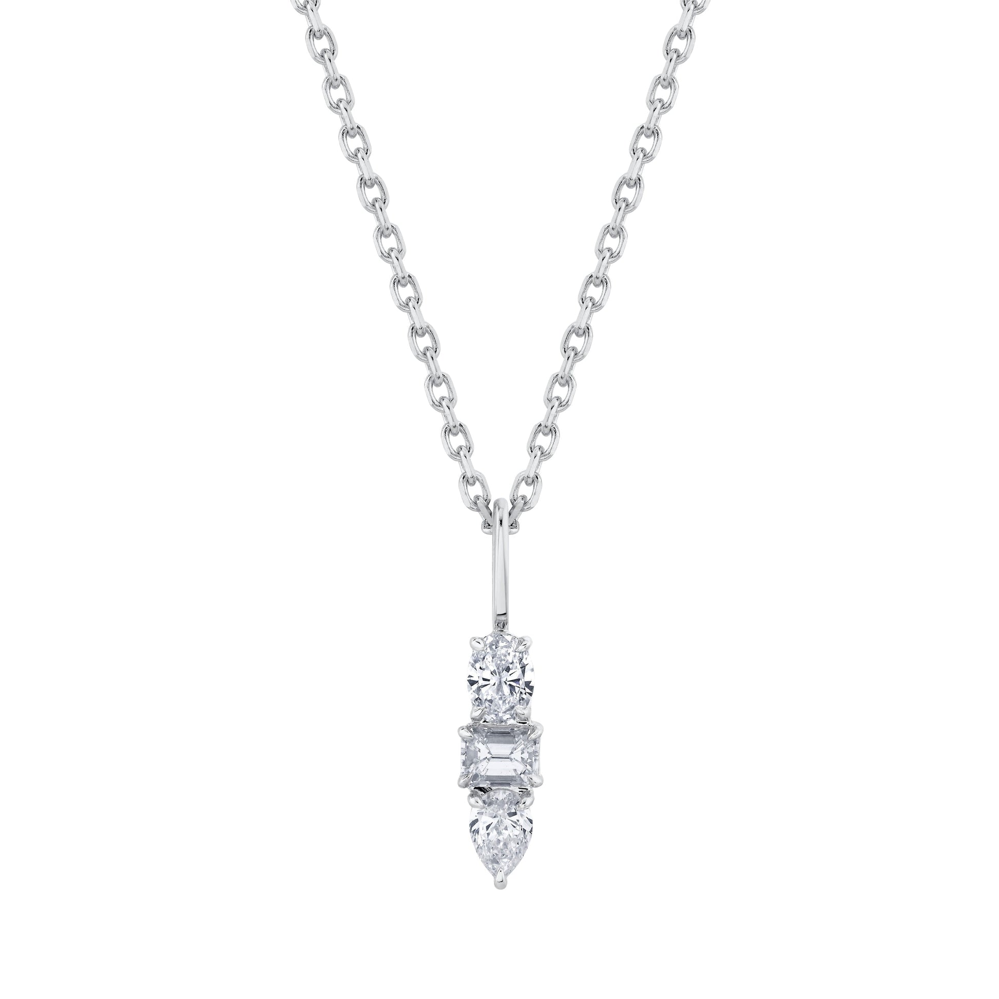 Montage 3 Drop Pendant Necklace