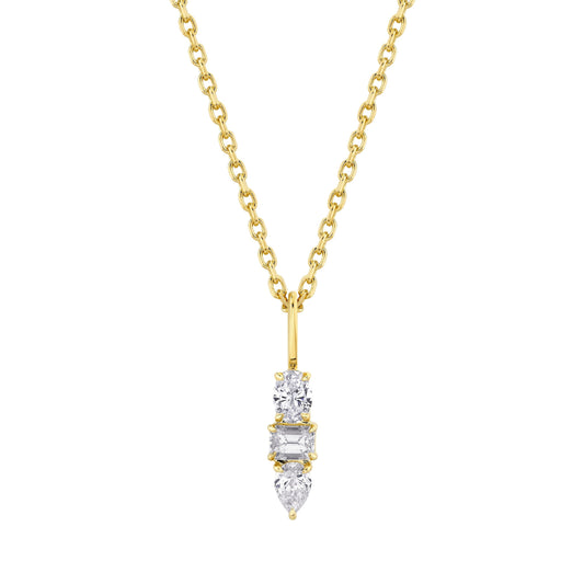 Montage 3 Drop Pendant Necklace
