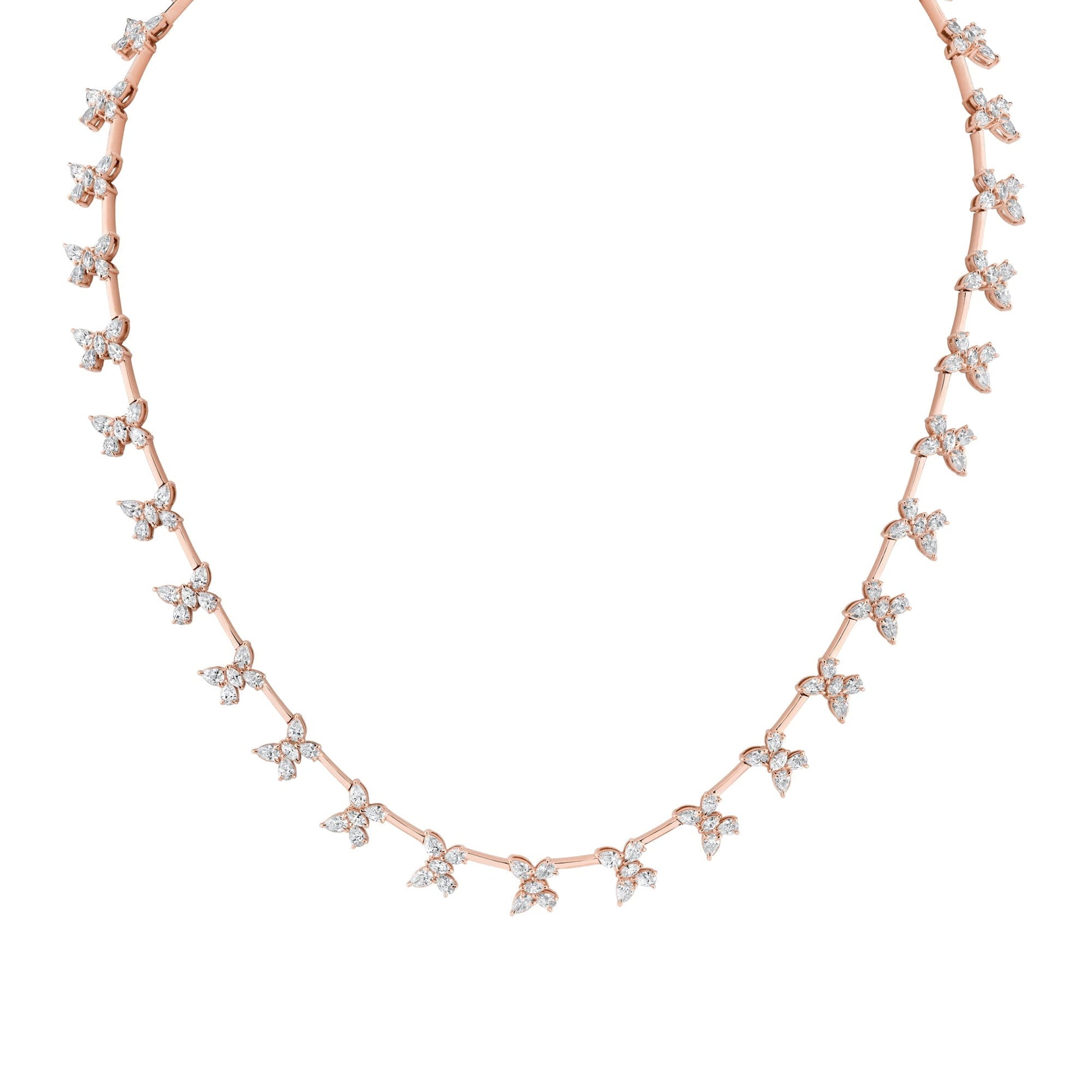 Montage Butterfly Tennis Necklace