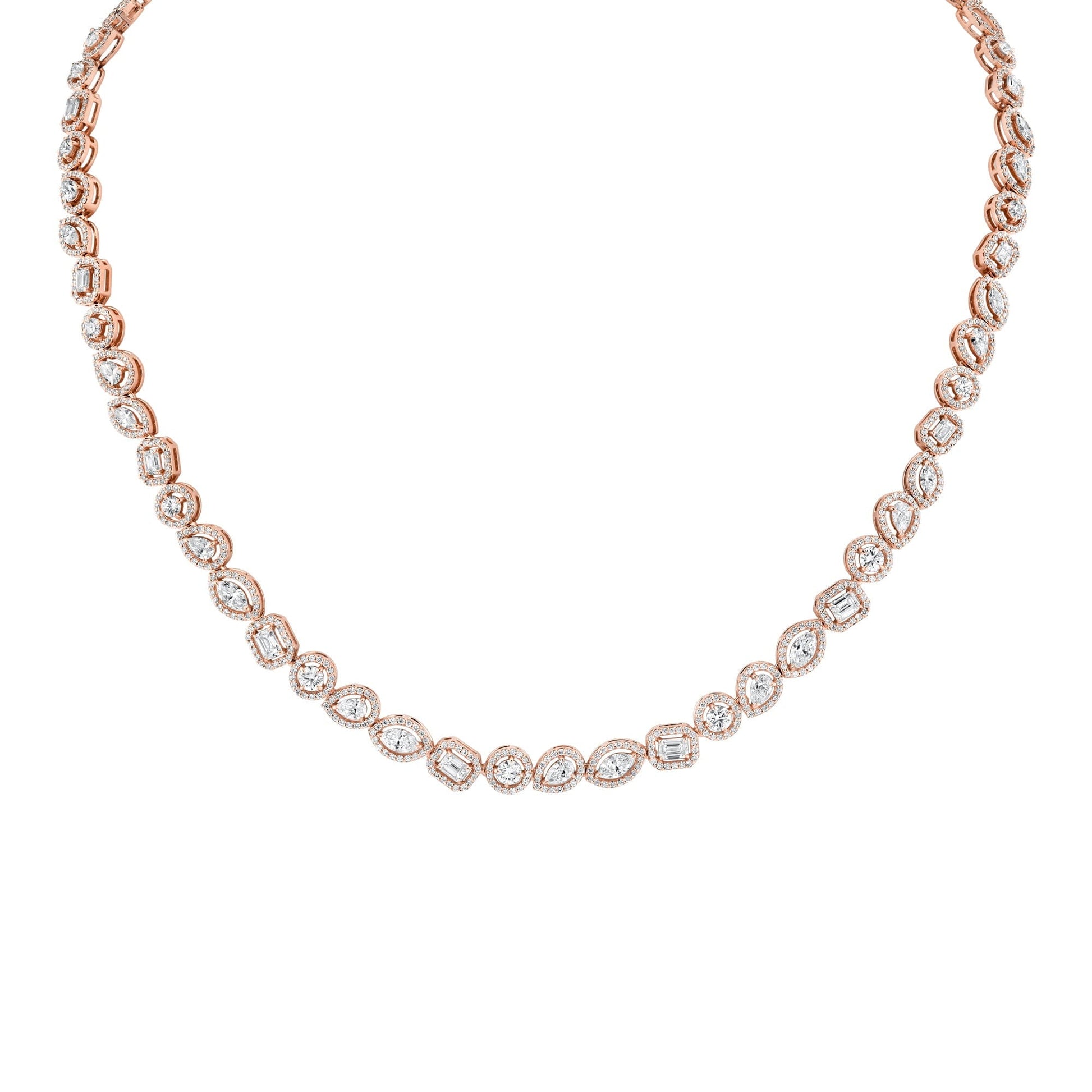 Montage Halo Riviera Necklace