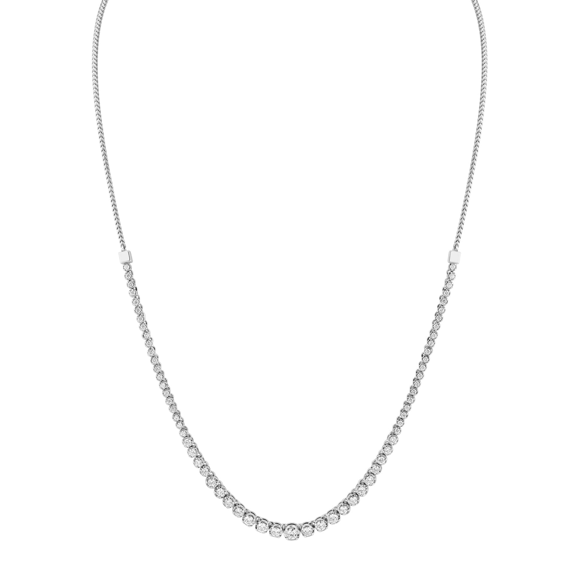 Montage Adjustable Tennis Necklace