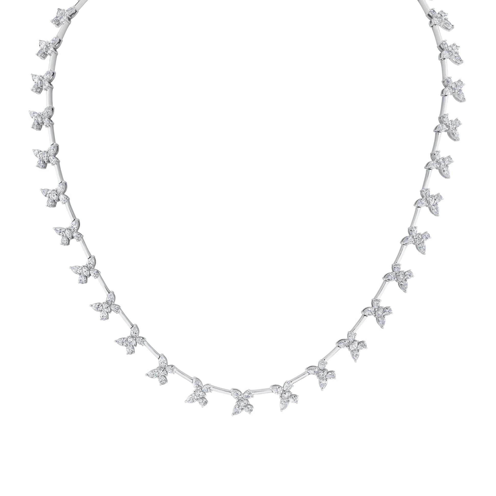 Montage Butterfly Tennis Necklace