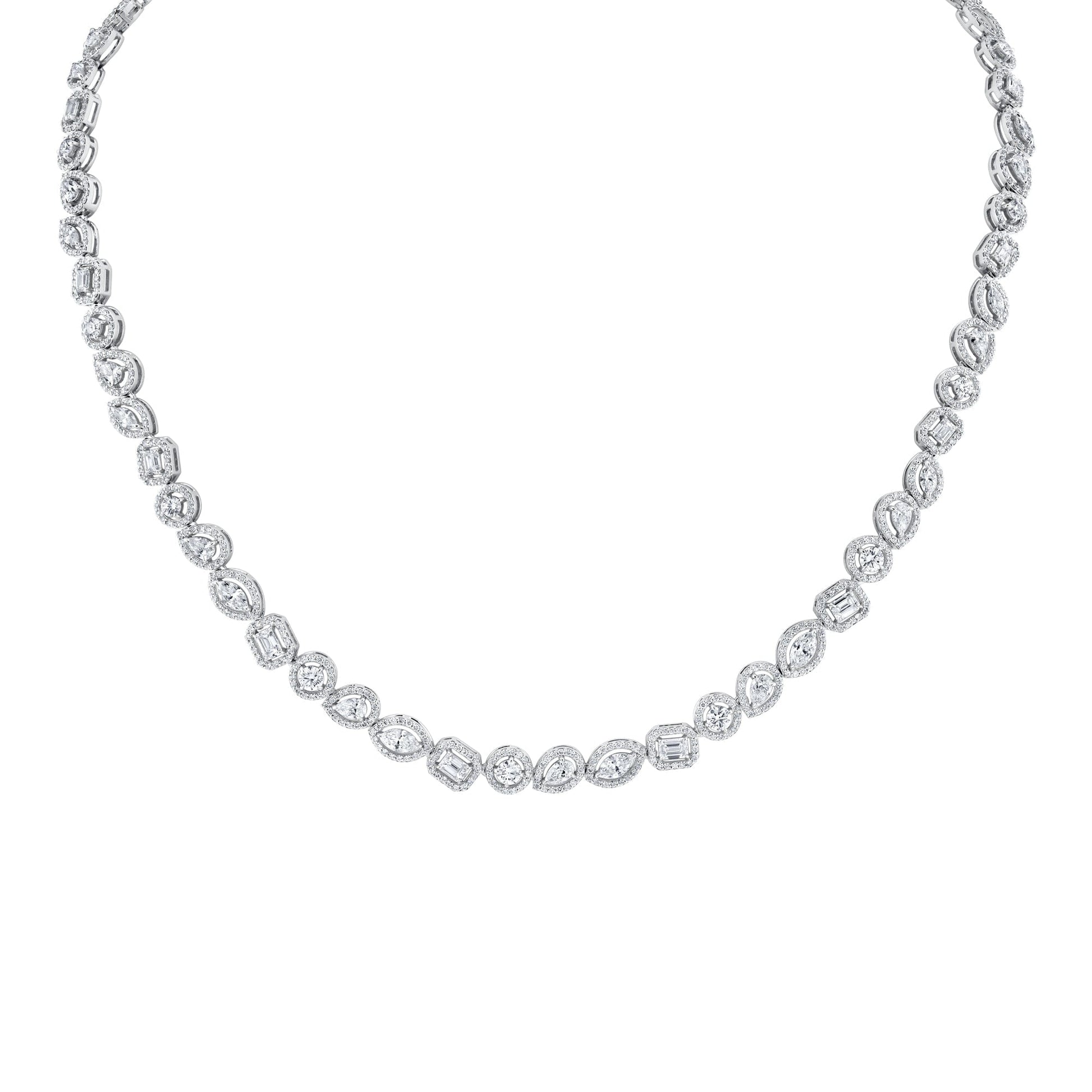 Montage Halo Riviera Necklace
