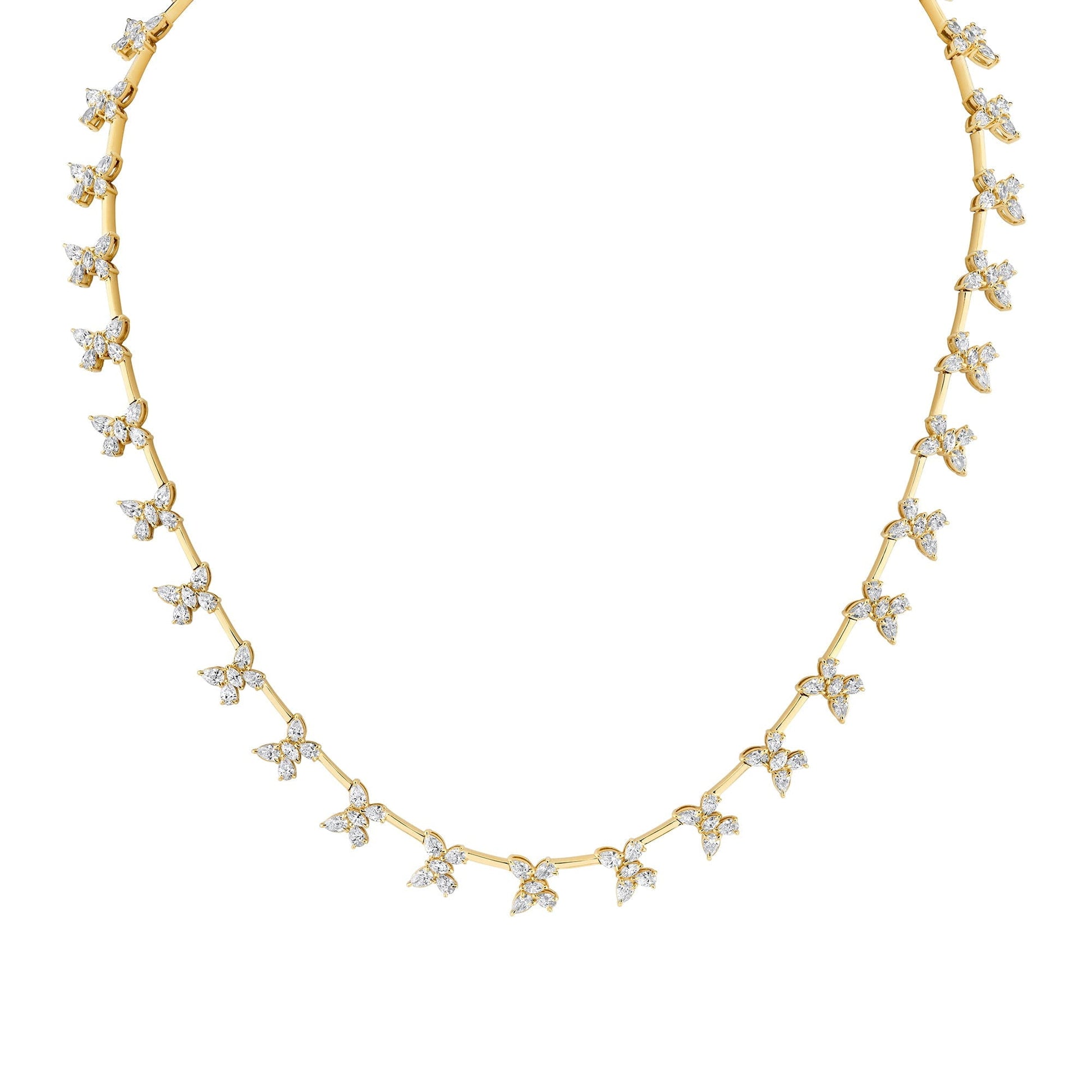 Montage Butterfly Tennis Necklace