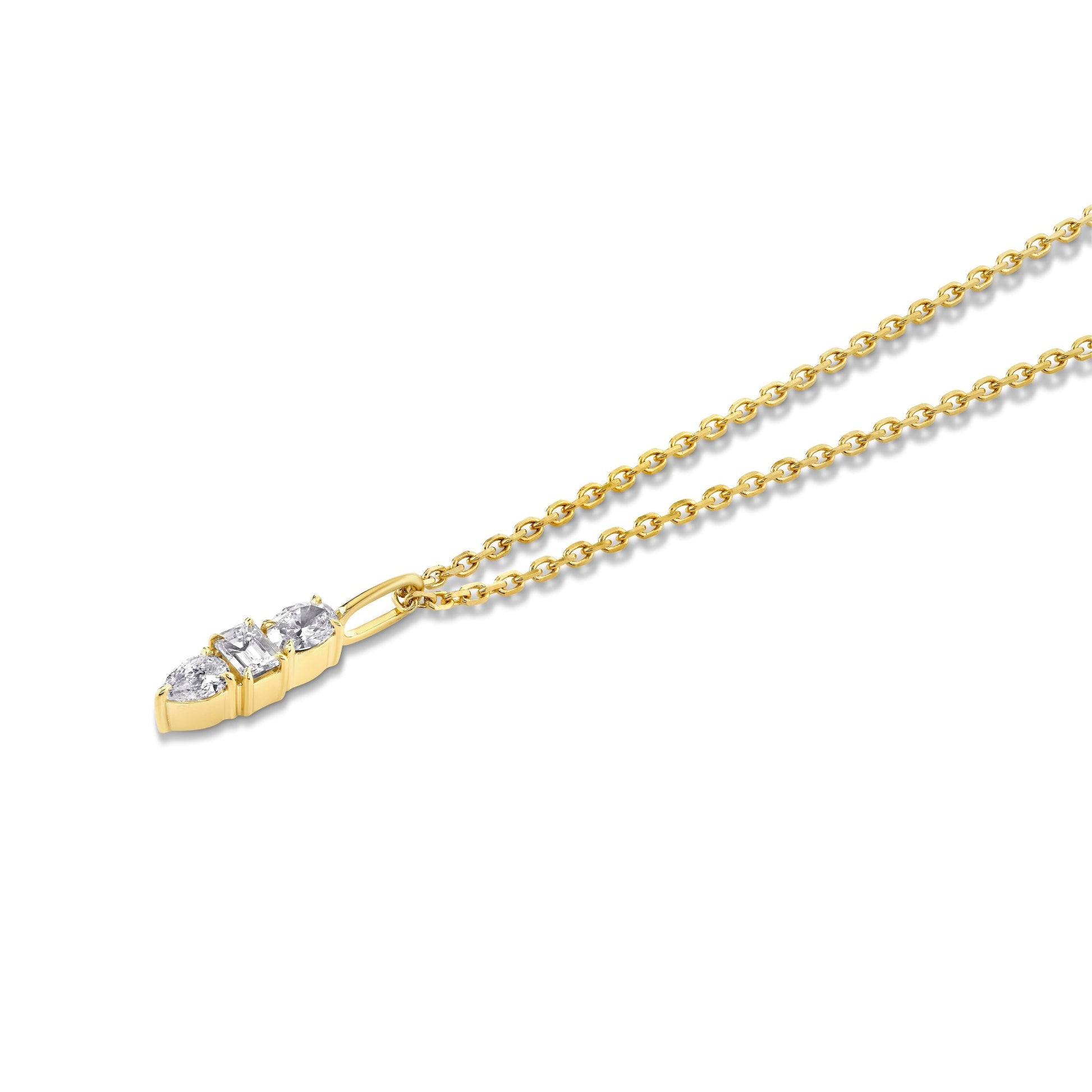 Montage 3 Drop Pendant Necklace