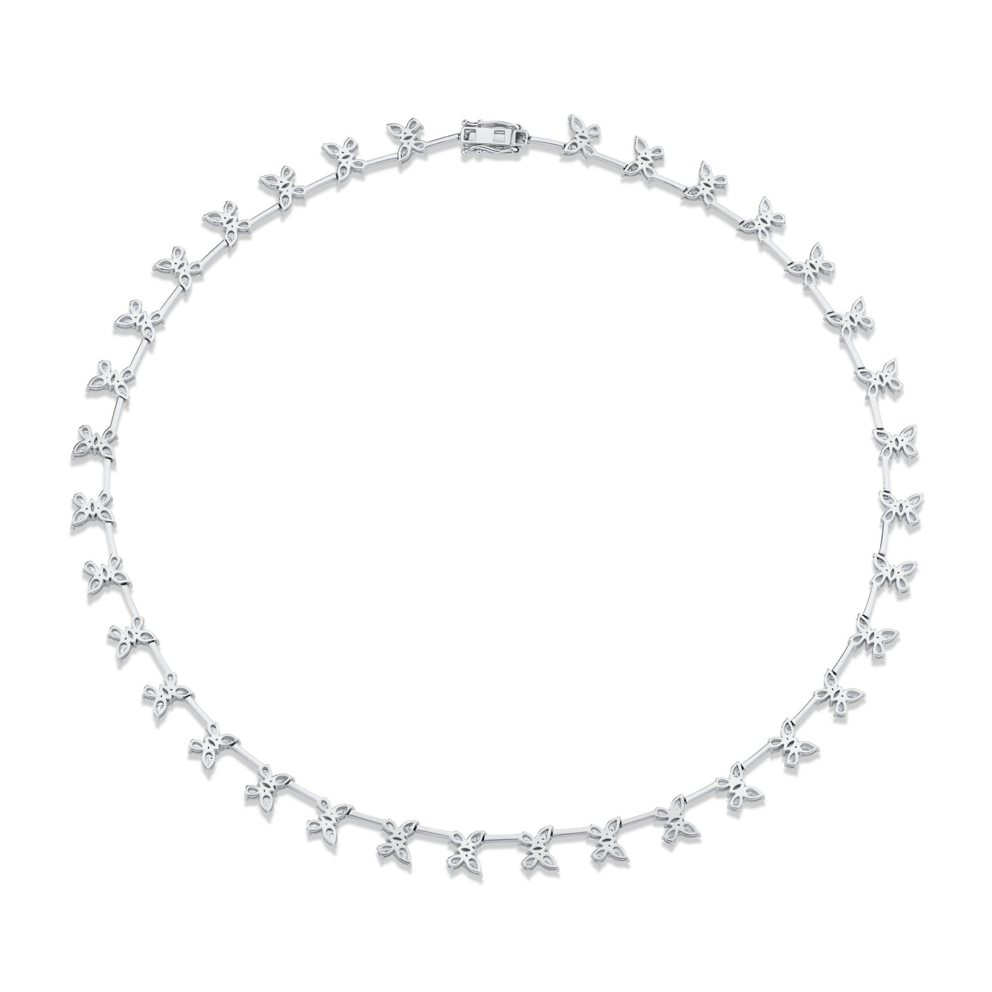 Montage Butterfly Tennis Necklace