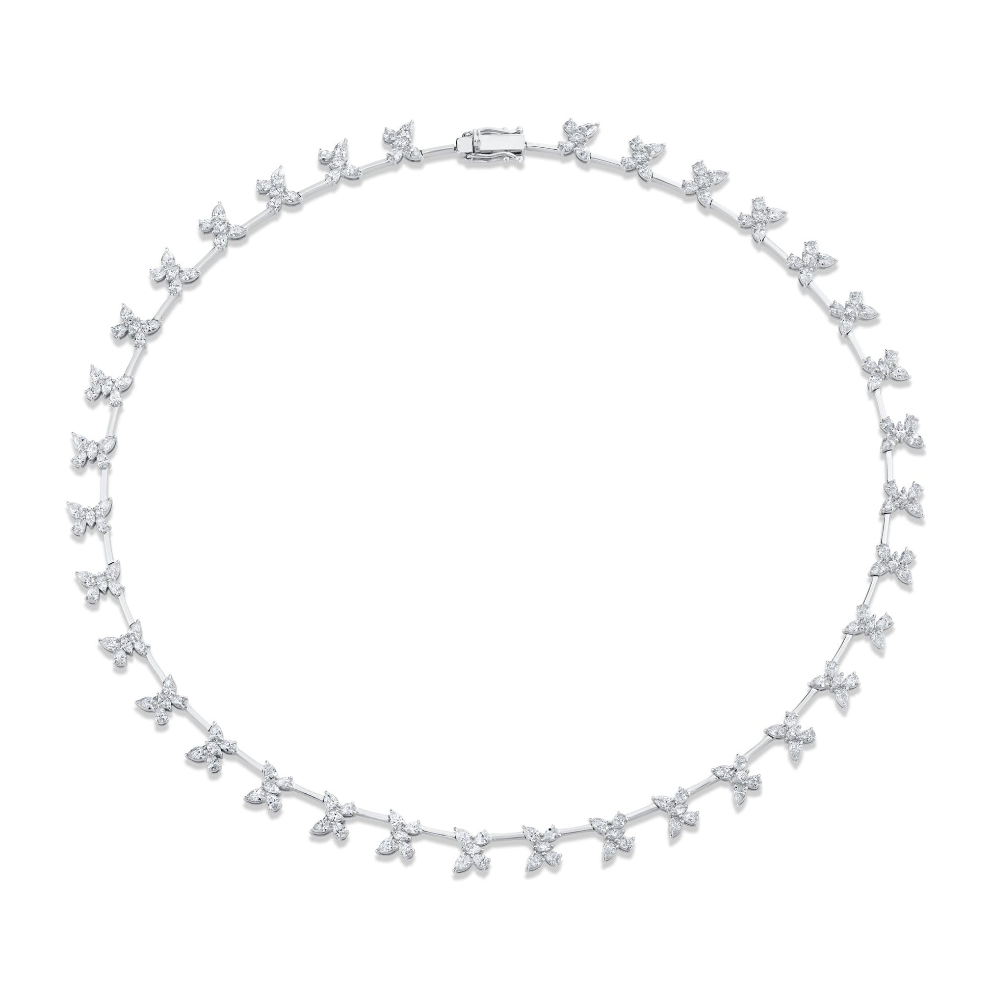 Montage Butterfly Tennis Necklace