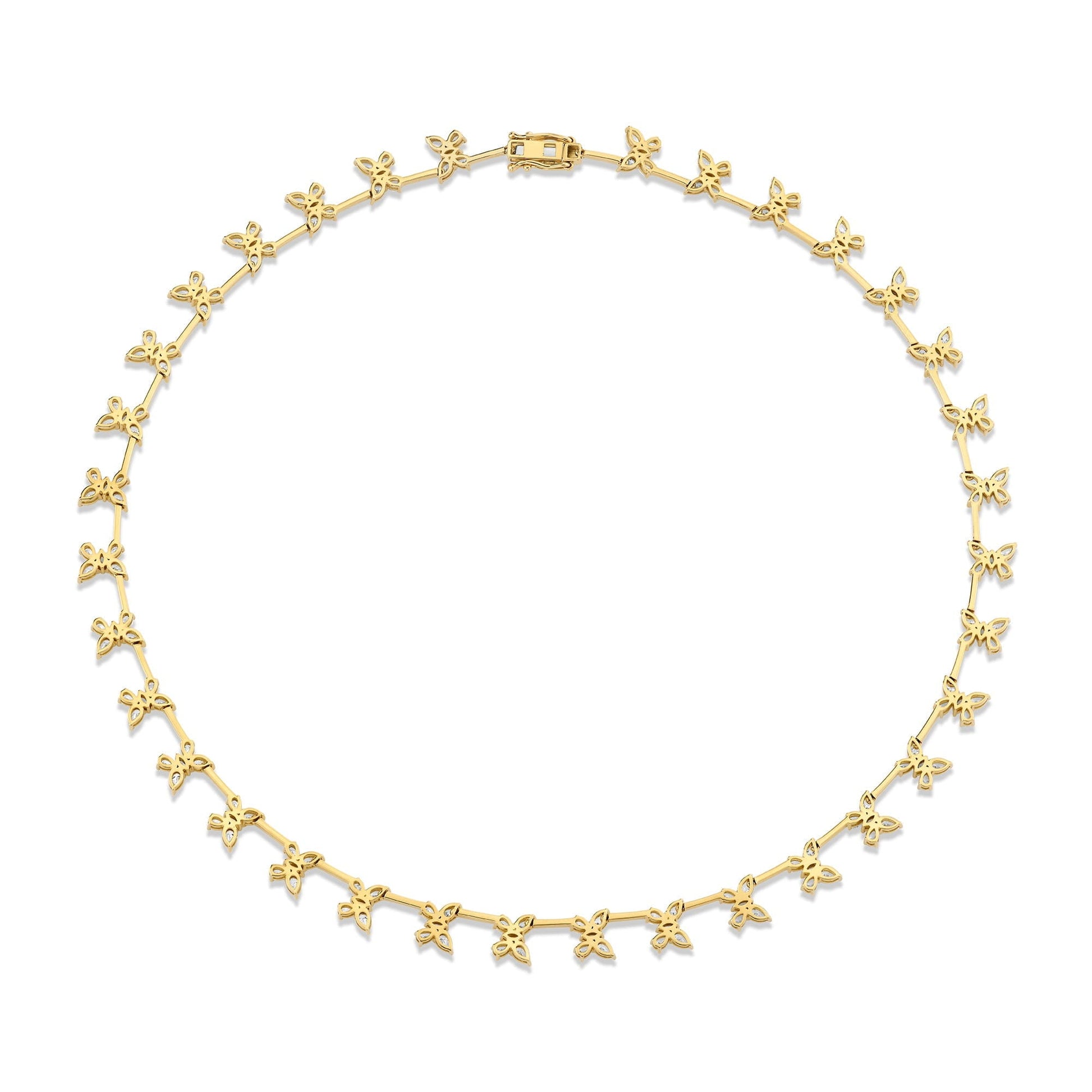 Montage Butterfly Tennis Necklace