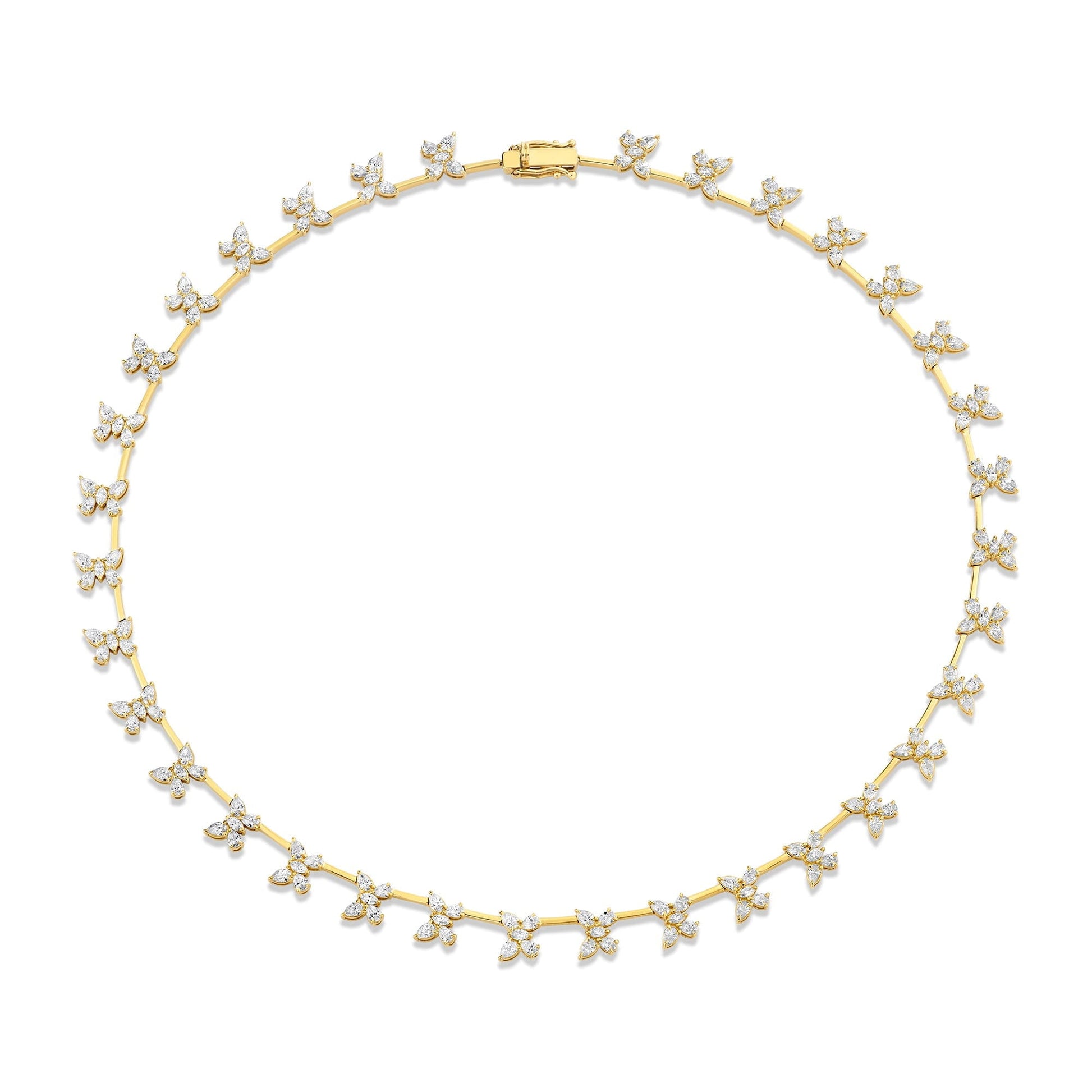 Montage Butterfly Tennis Necklace