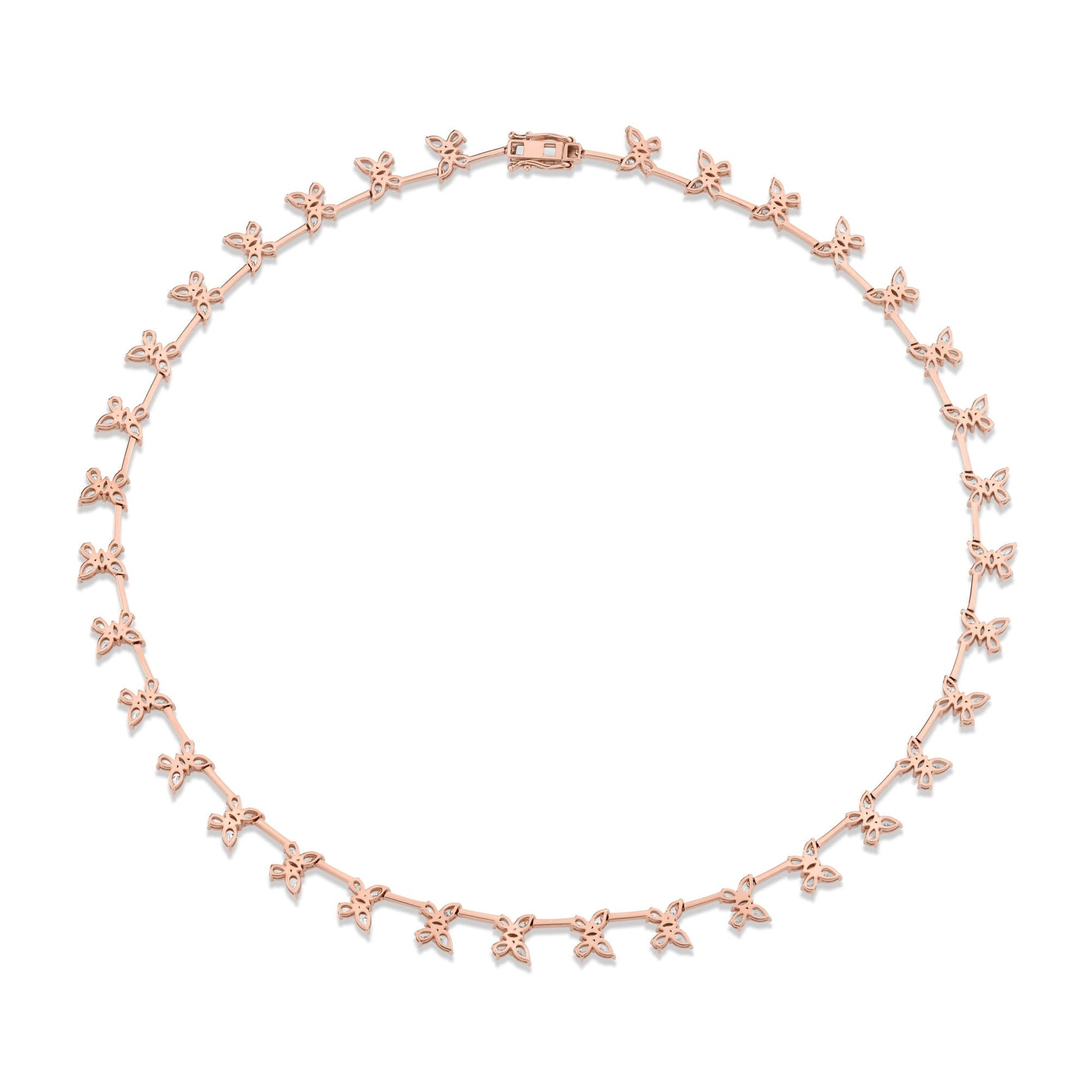 Montage Butterfly Tennis Necklace