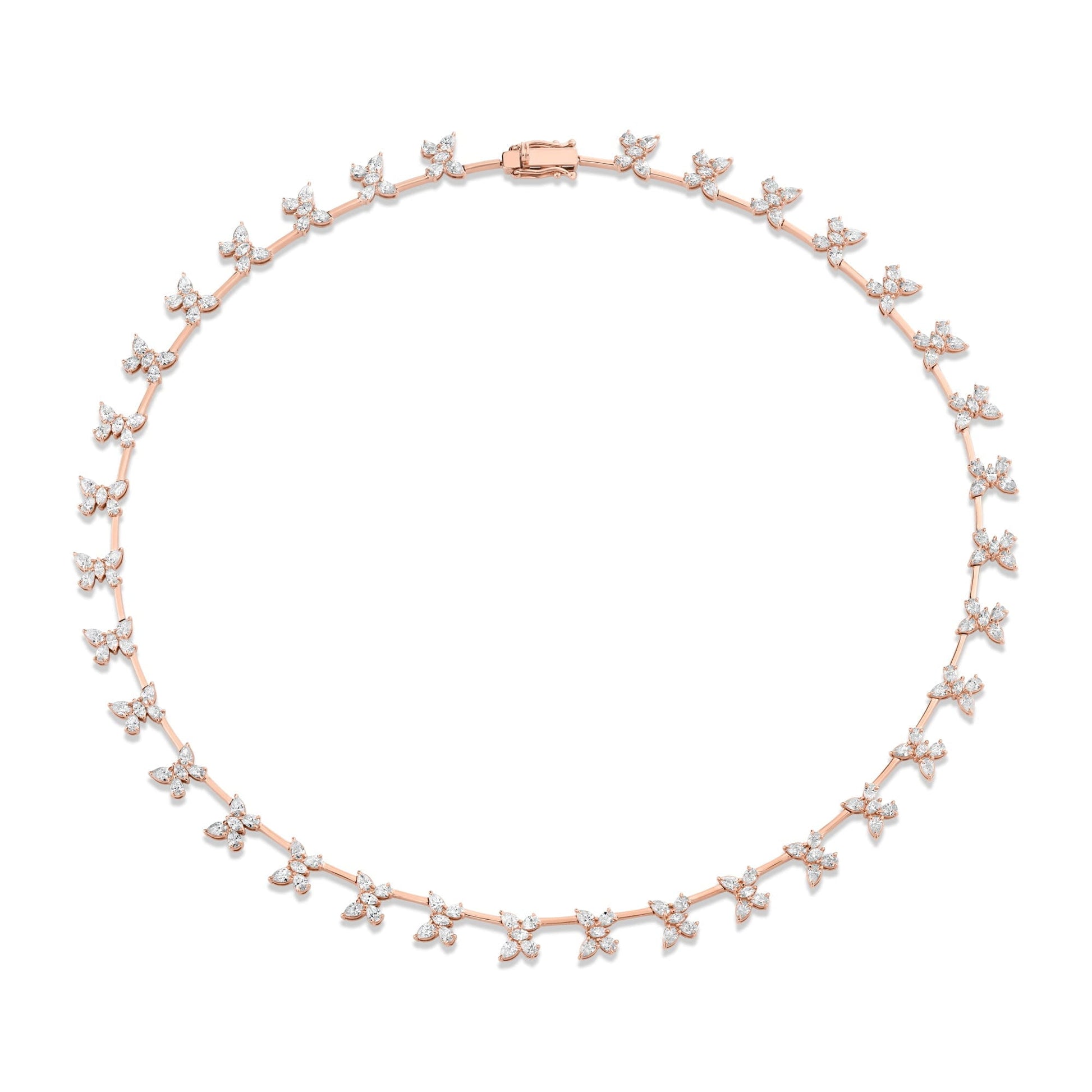Montage Butterfly Tennis Necklace