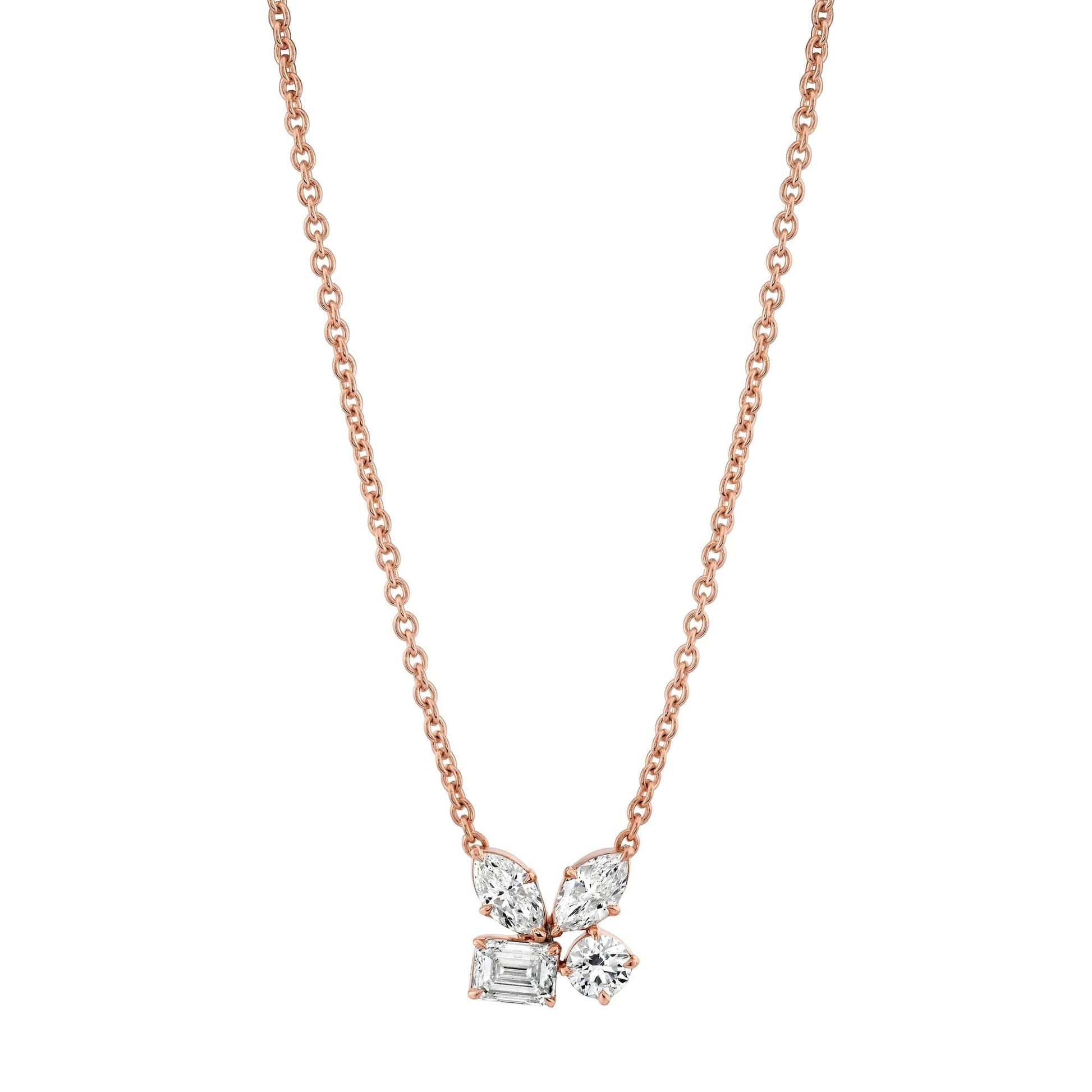 Montage Cluster Necklace