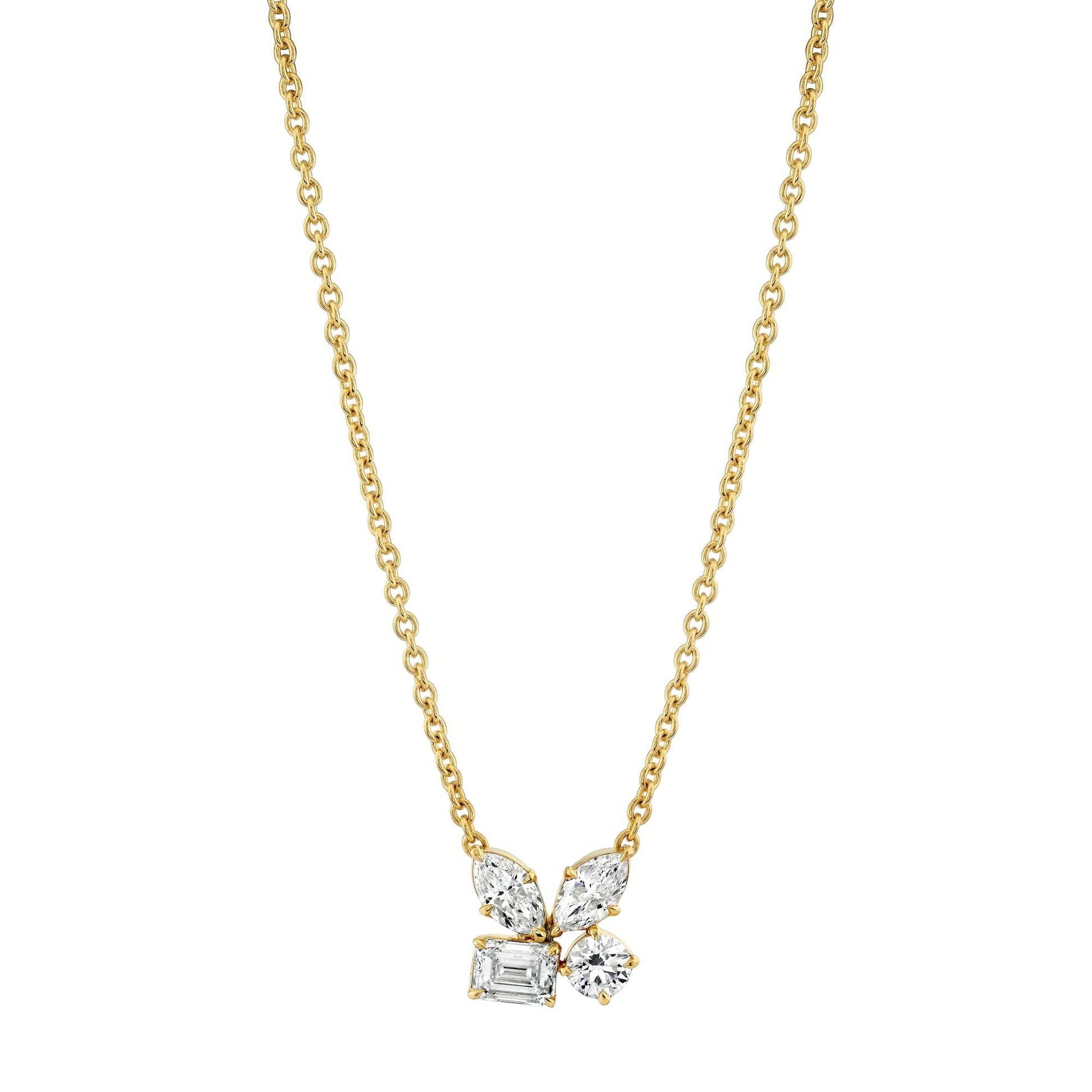 Montage Cluster Necklace