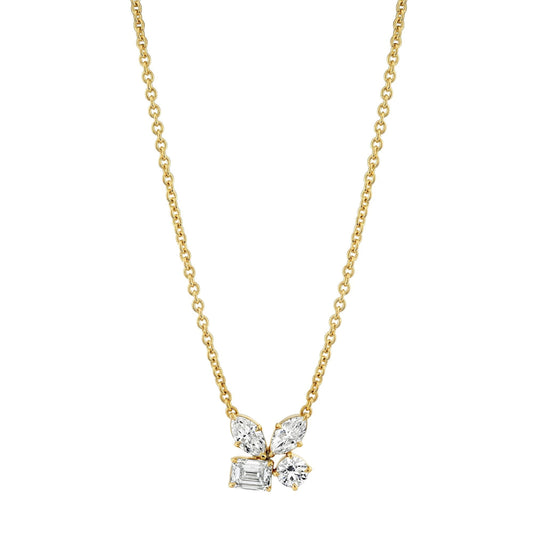 Montage Cluster Necklace
