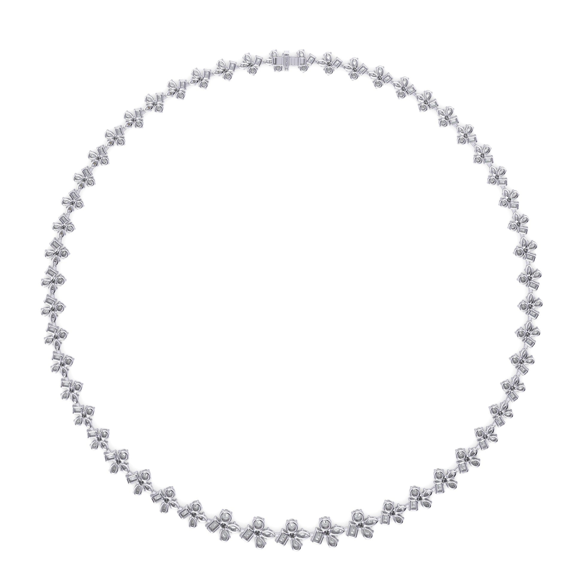 Montage Cluster Riviera Necklace