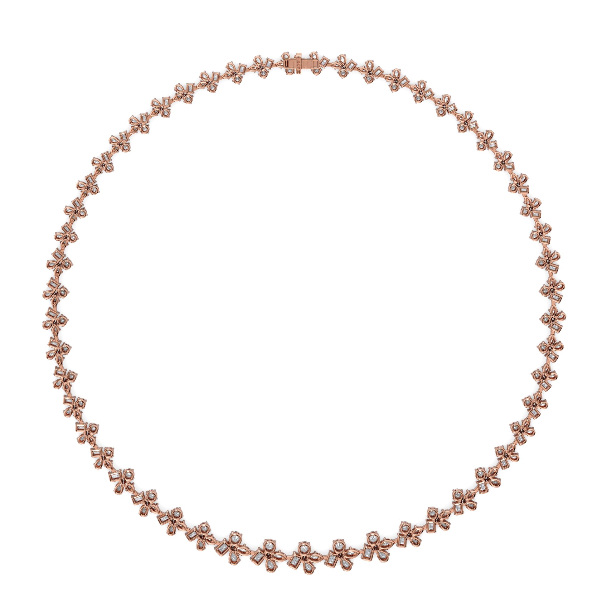 Montage Cluster Riviera Necklace