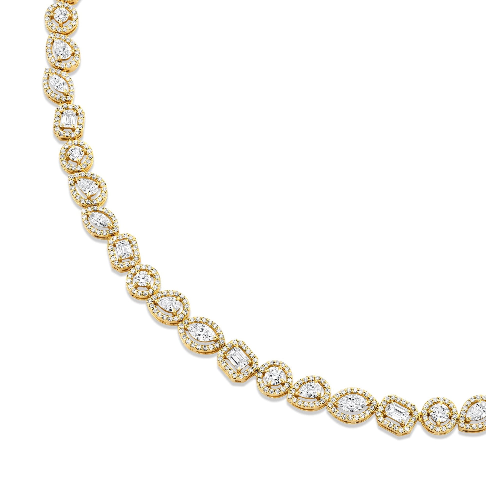 Montage Halo Riviera Necklace