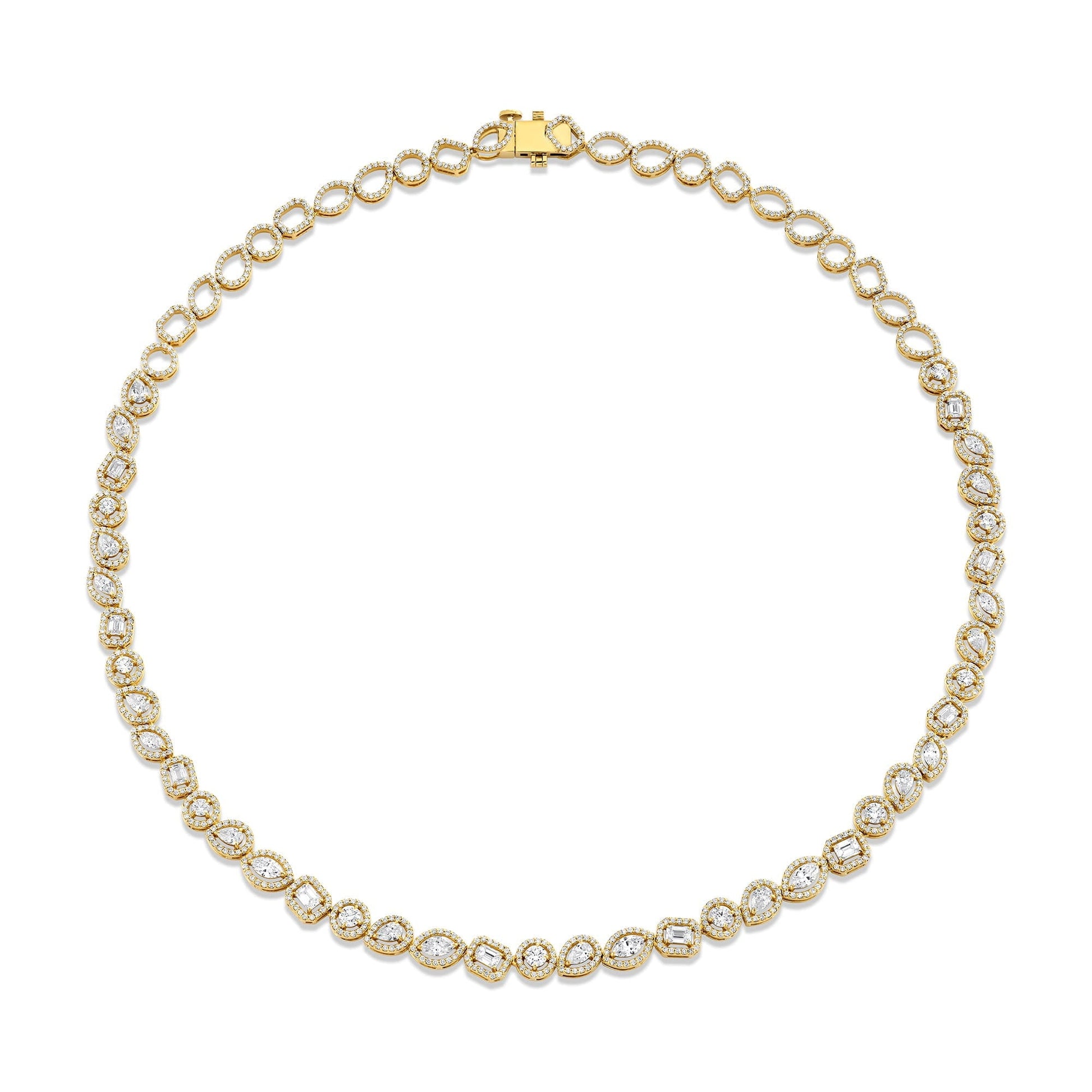 Montage Halo Riviera Necklace