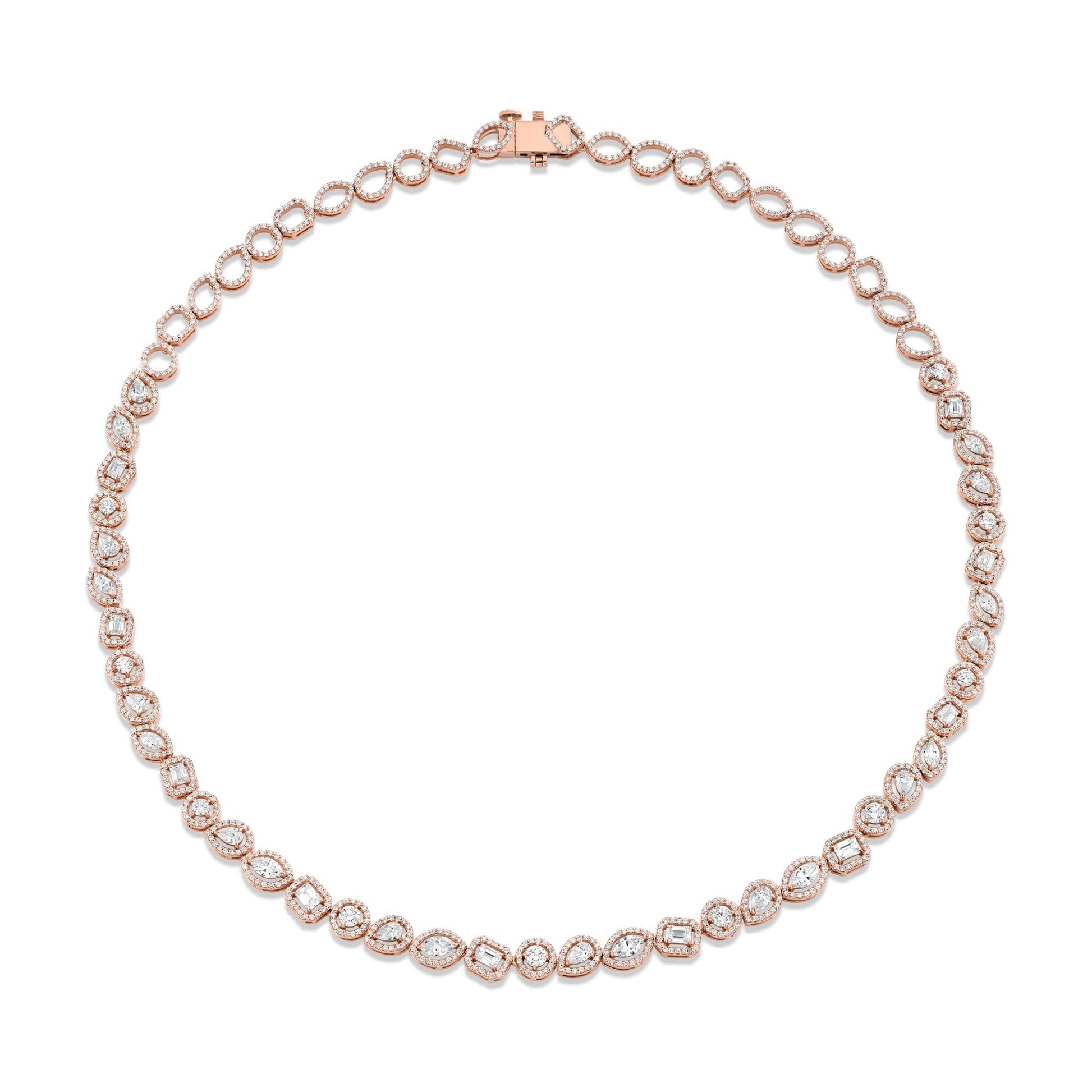 Montage Halo Riviera Necklace