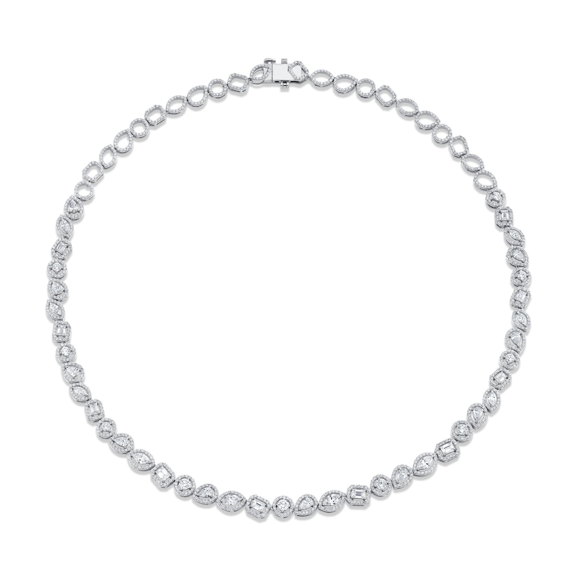 Montage Halo Riviera Necklace