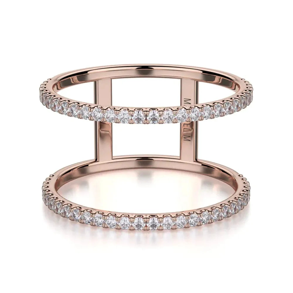 MICHAEL M U-Set Double Row Diamond Band F278-YG4
