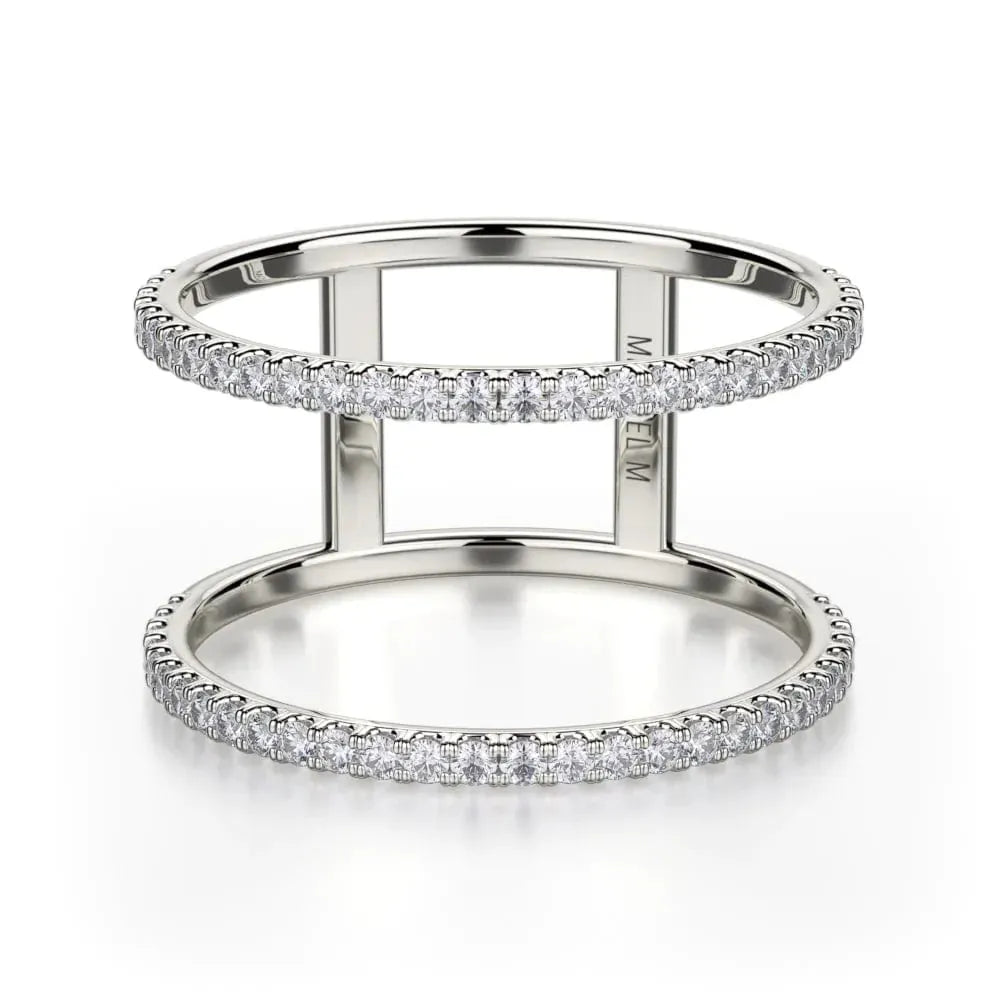 MICHAEL M U-Set Double Row Diamond Band F278-YG4
