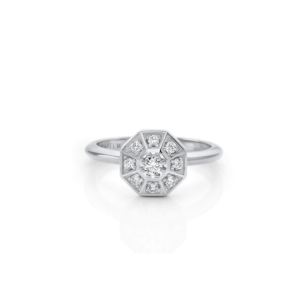 MICHAEL M Octave Diamond Ring