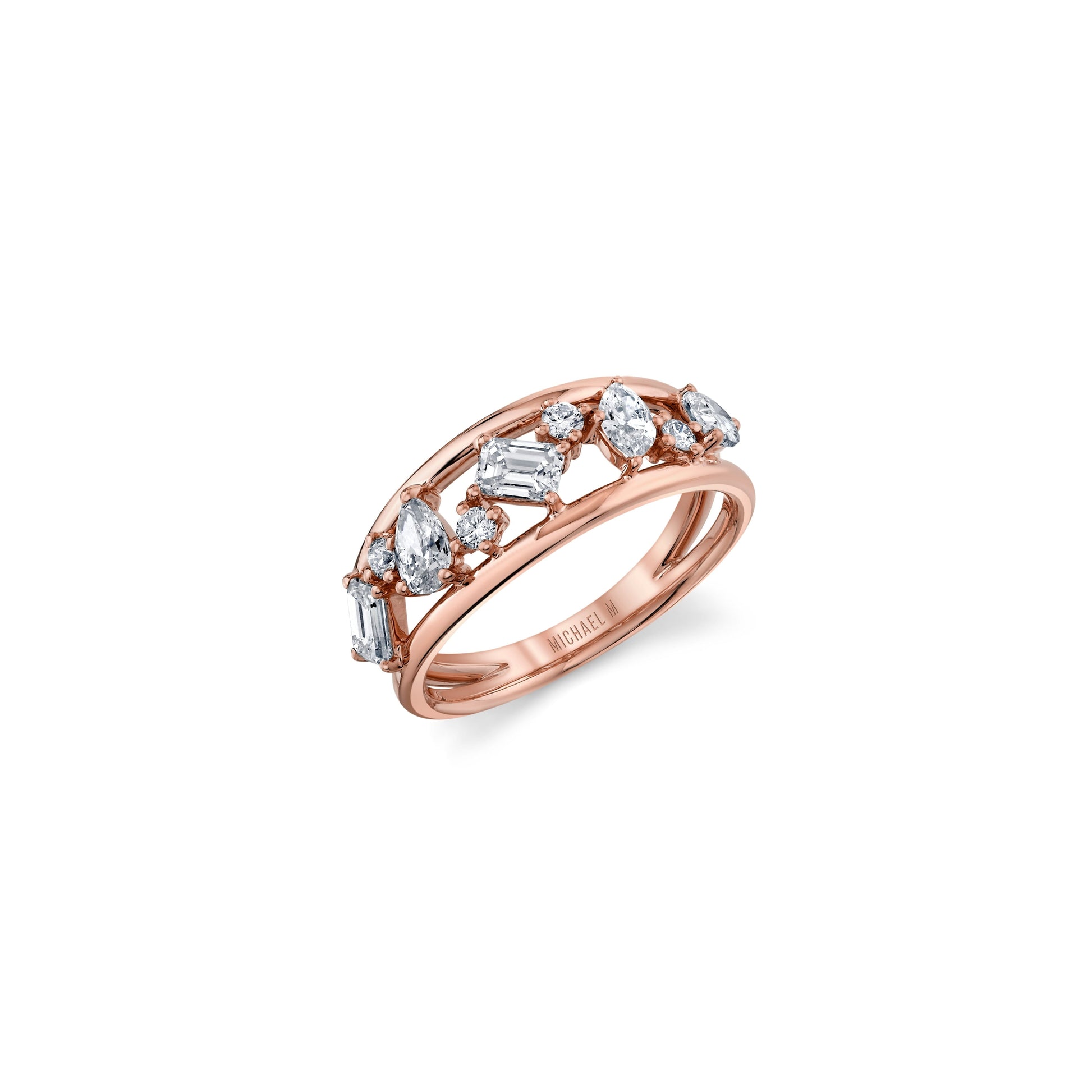 Montage Double Band Ring