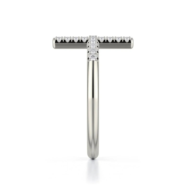 MICHAEL M Diamond Cross Ring F330-WG4