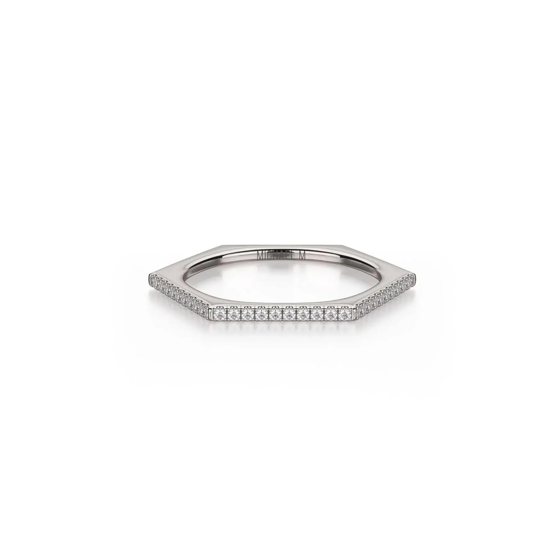 Diamond Hexagon Band