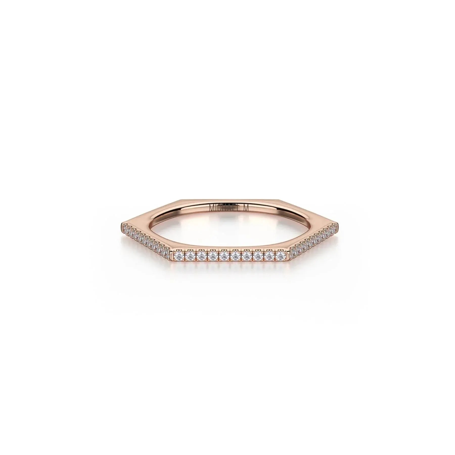 Diamond Hexagon Band