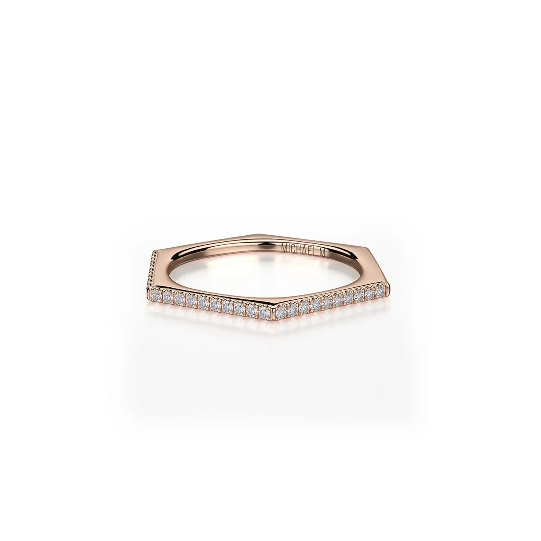 Diamond Hexagon Band