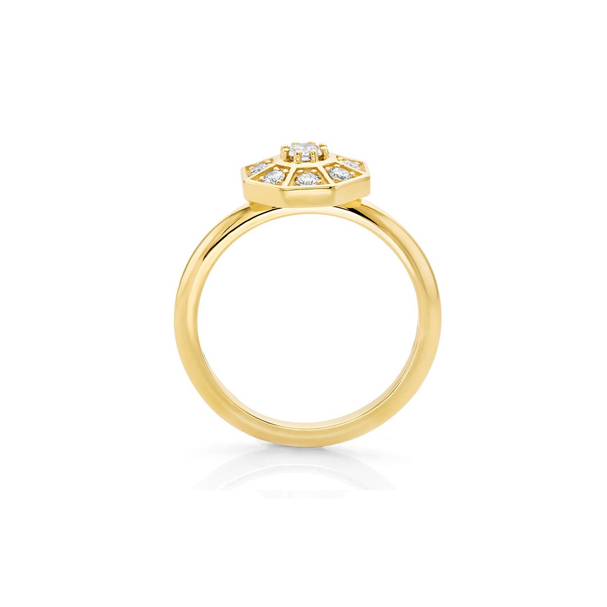 Octave Diamond Ring