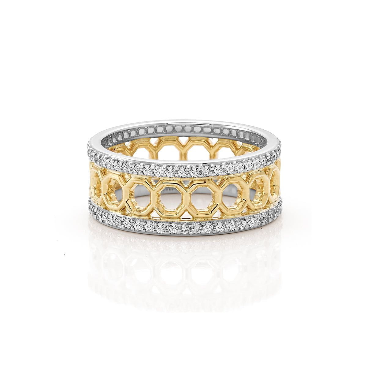 Octave Wide Band Ring