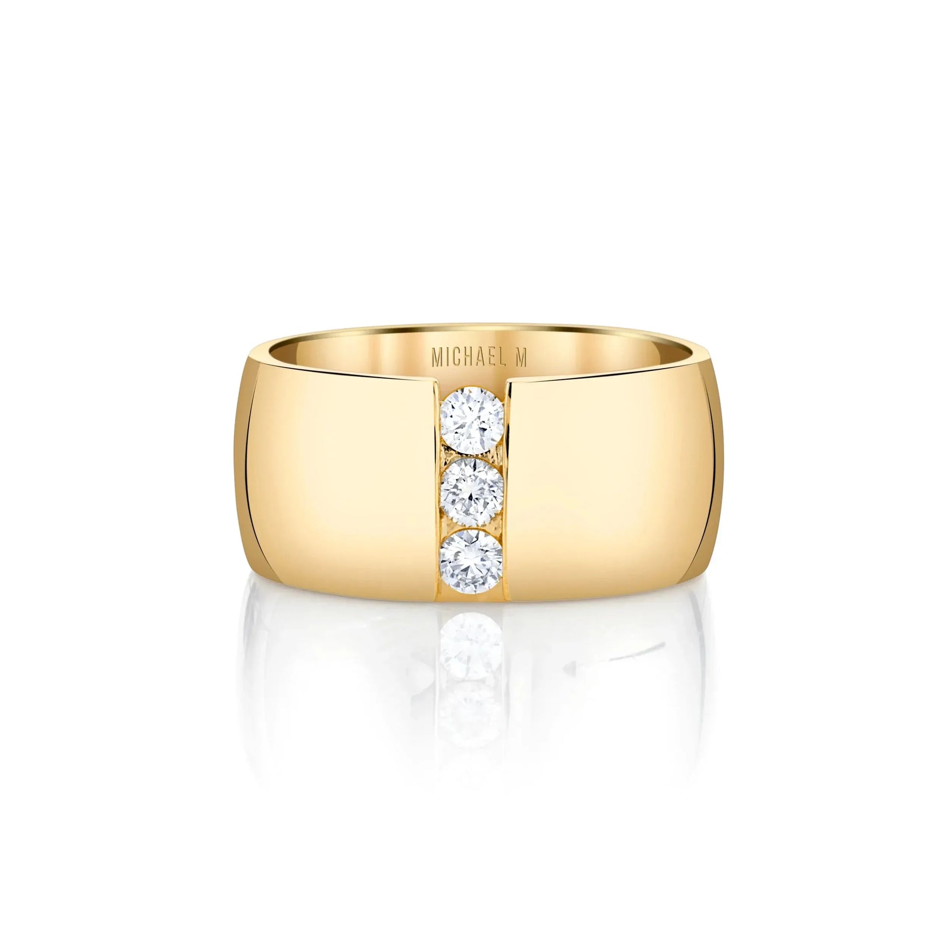 MICHAEL M Orb Split Cigar Ring F523