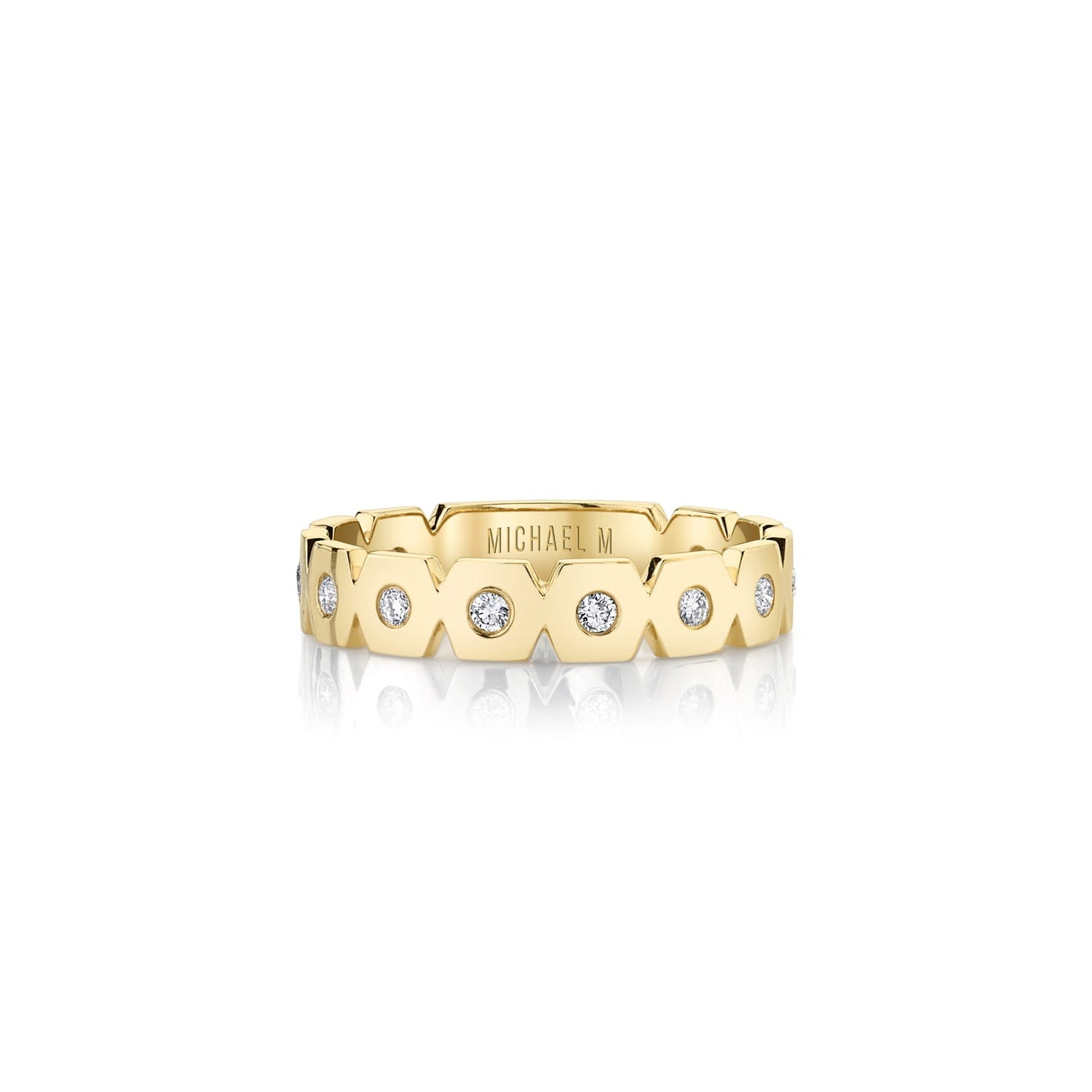 Signature Bezel Infinity Band
