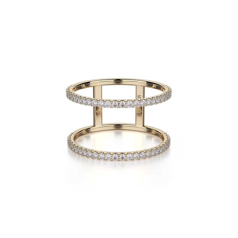MICHAEL M U-Set Double Row Diamond Band F278-YG4