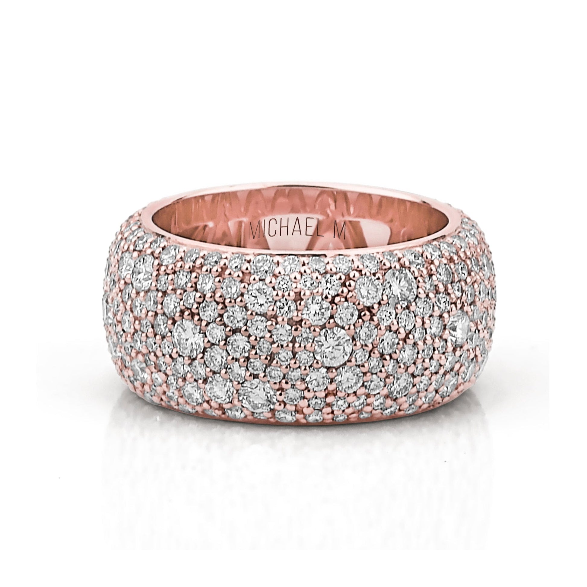 Europa Dome Eternity Ring