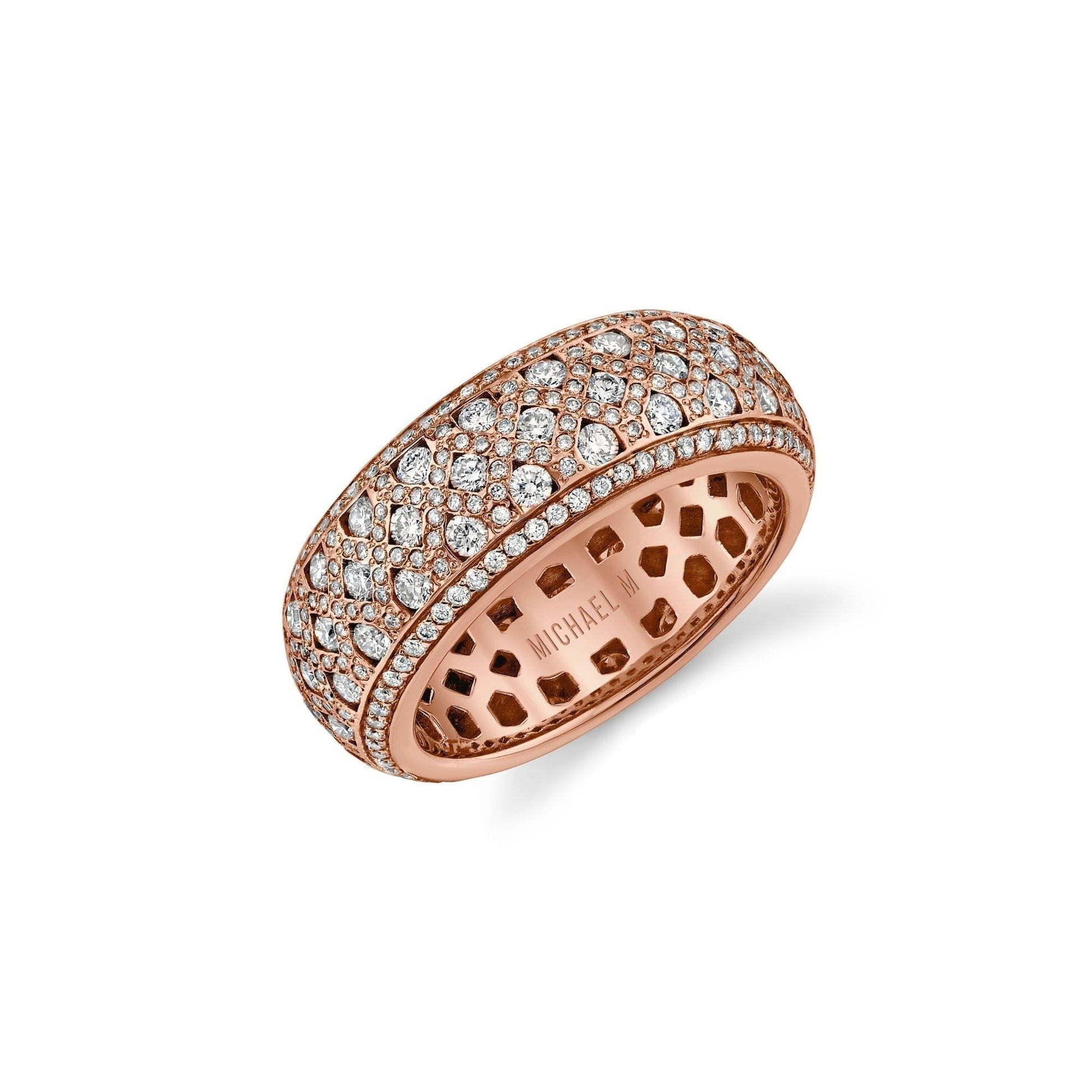 Europa Mosaic Pavé Band