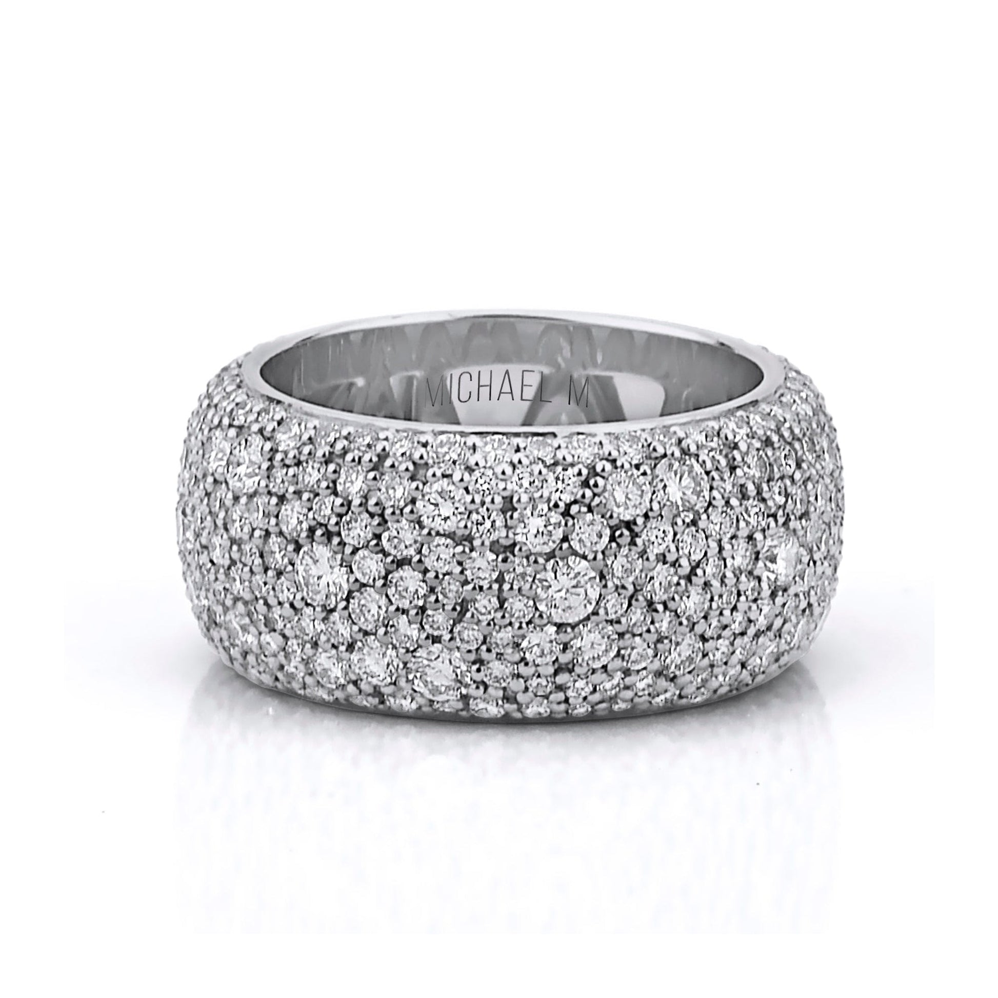 Europa Dome Eternity Ring