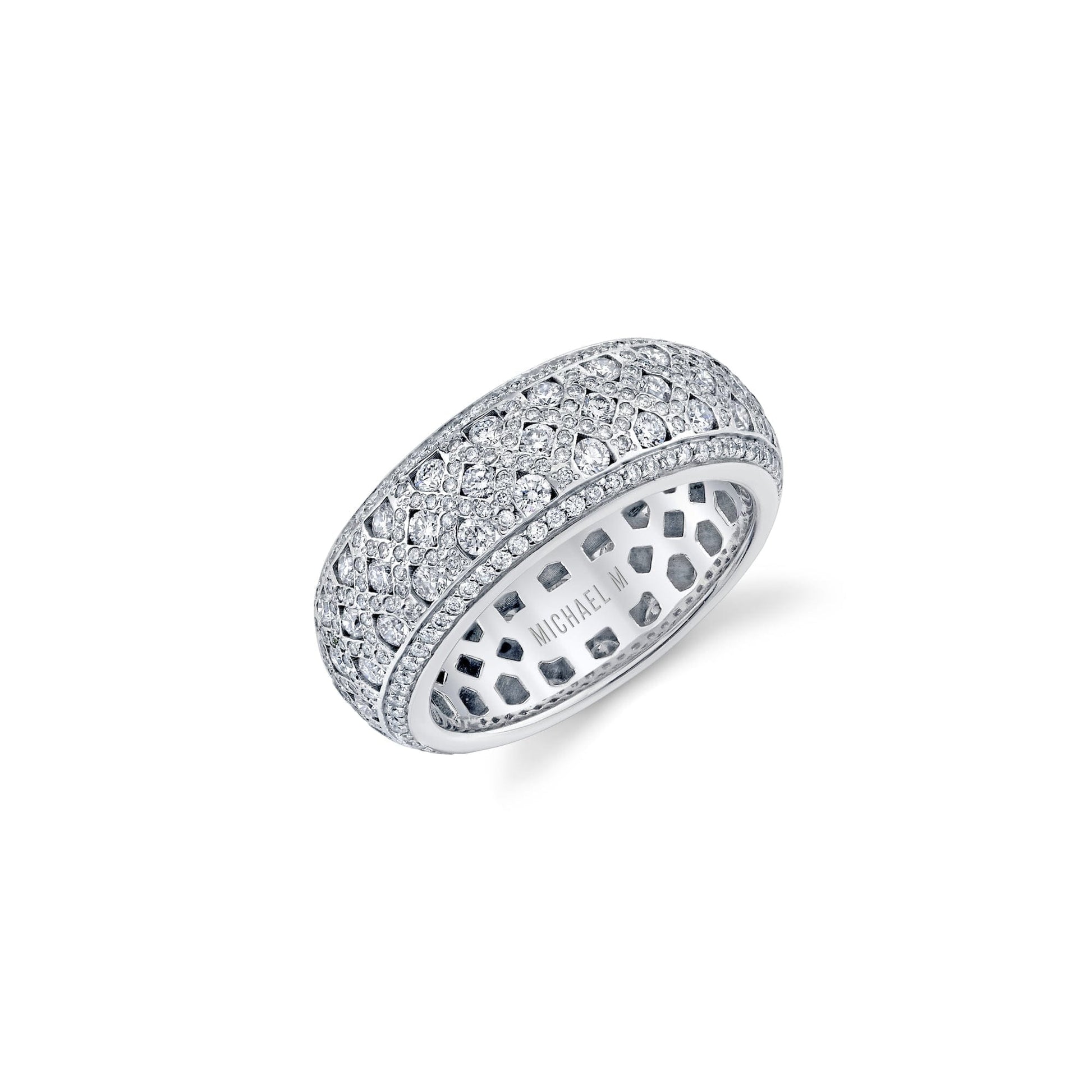 Europa Mosaic Pavé Band