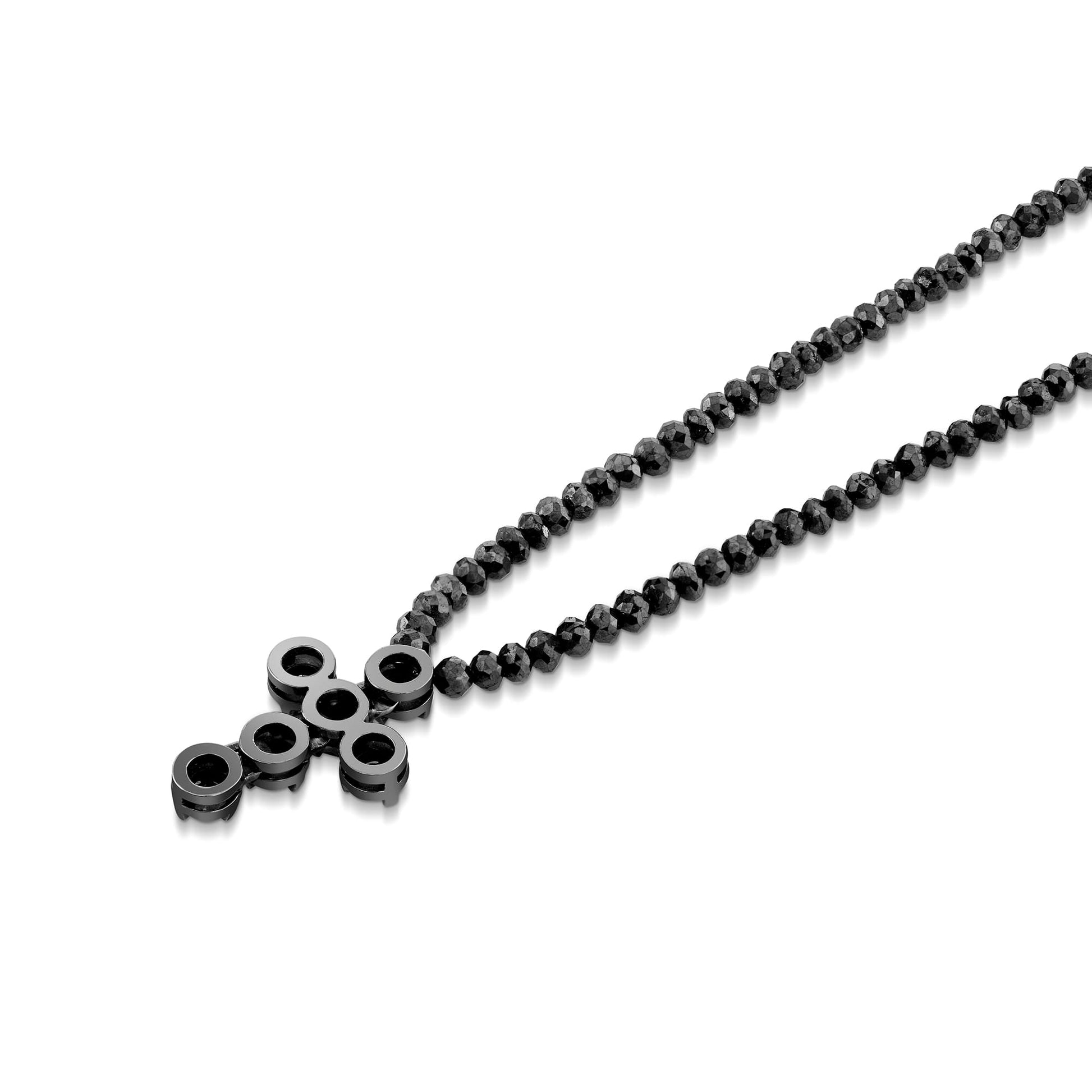 Black Diamond Cross and Necklace