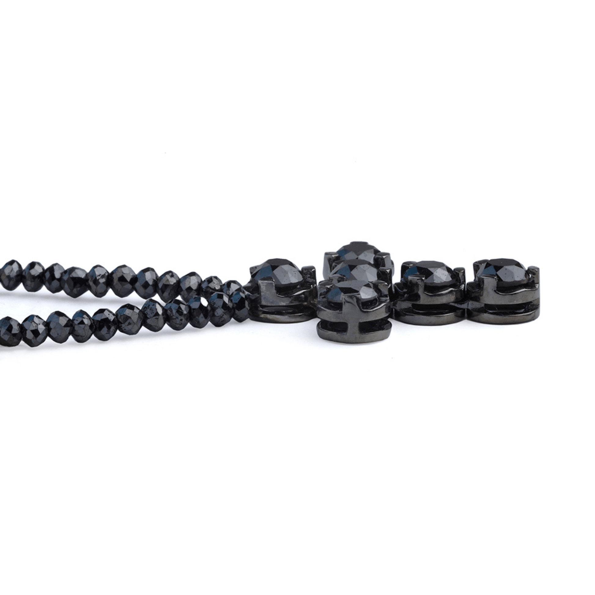 Black Diamond Cross and Necklace