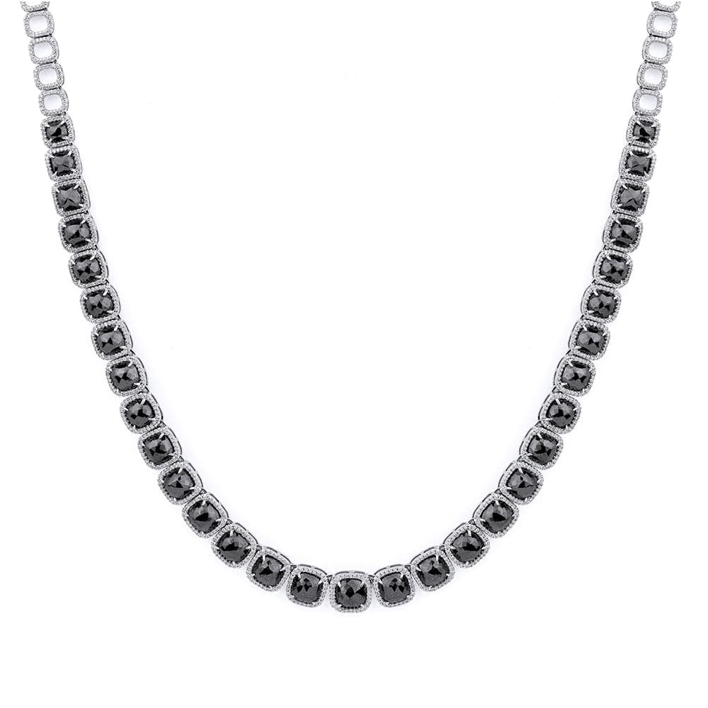 MICHAEL M Black Diamond Noir Necklace CN212