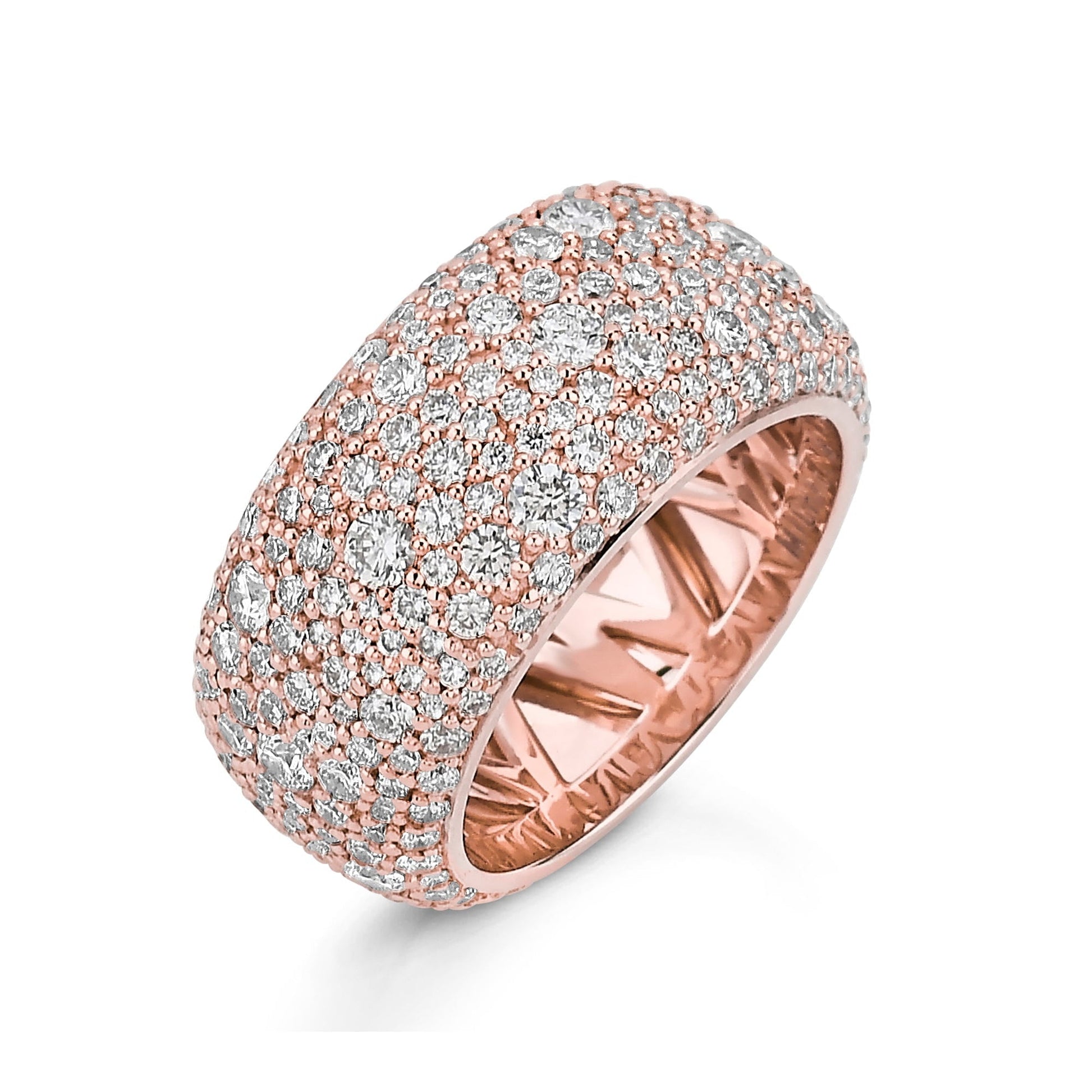 Europa Dome Eternity Ring