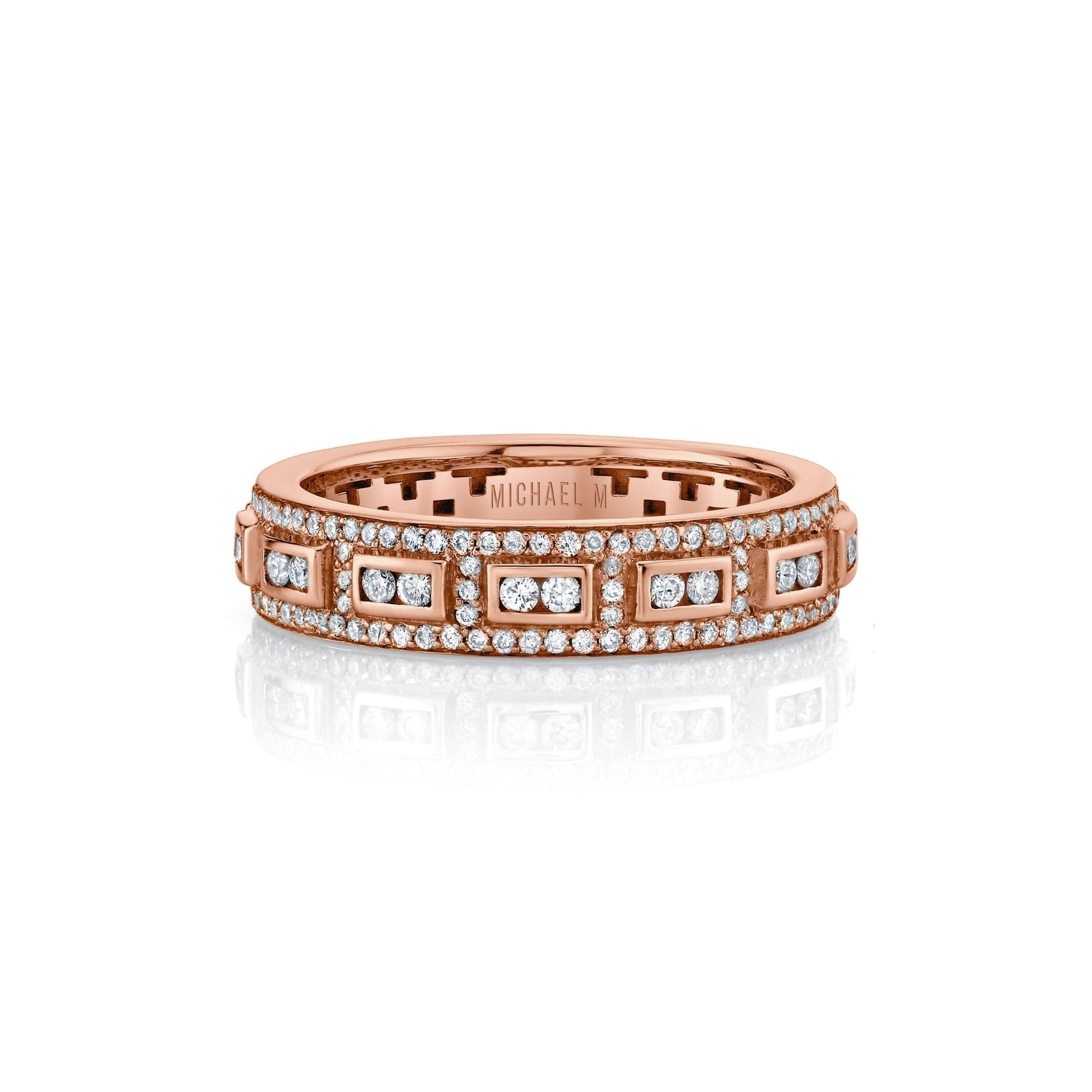 Europa Geo Pavé Band