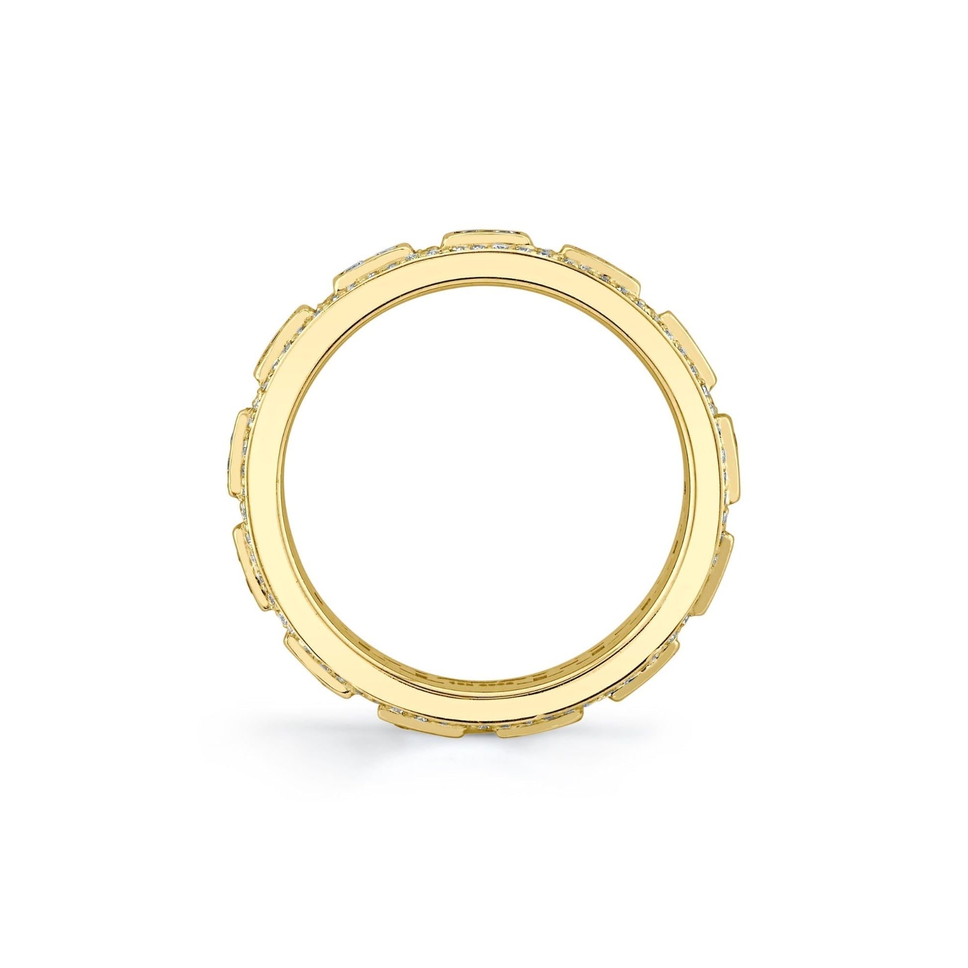 Europa Geo Pavé Band
