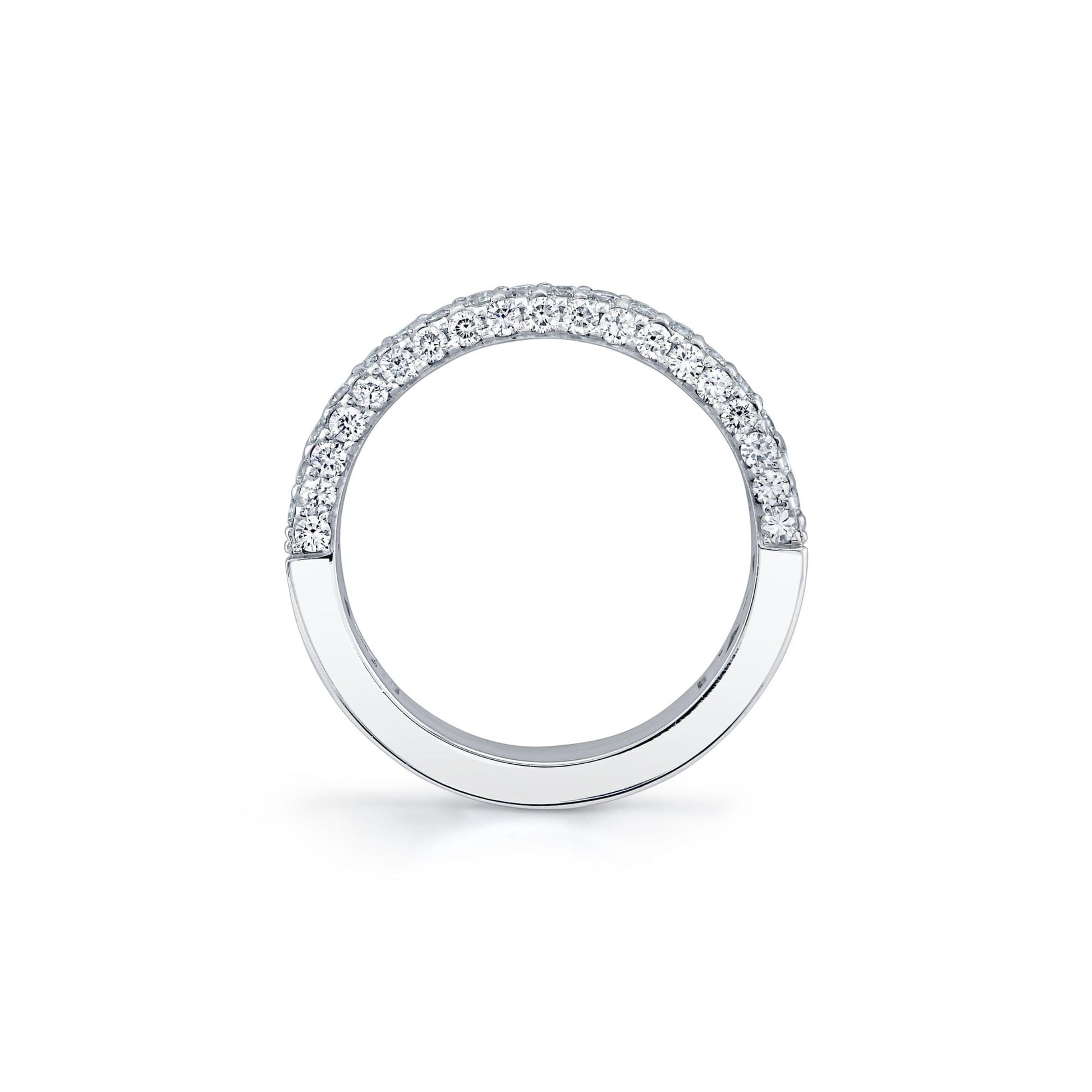 Europa Halved Diamond Band
