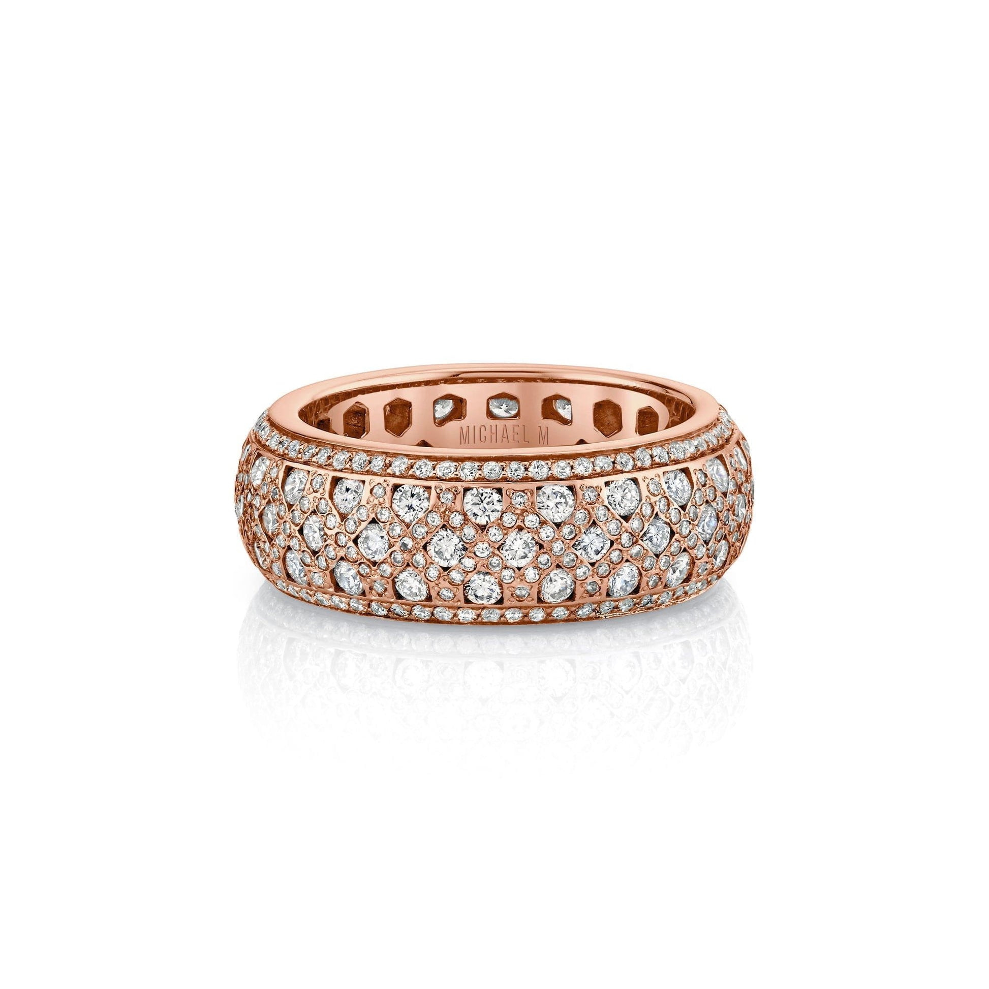 Europa Mosaic Pavé Band